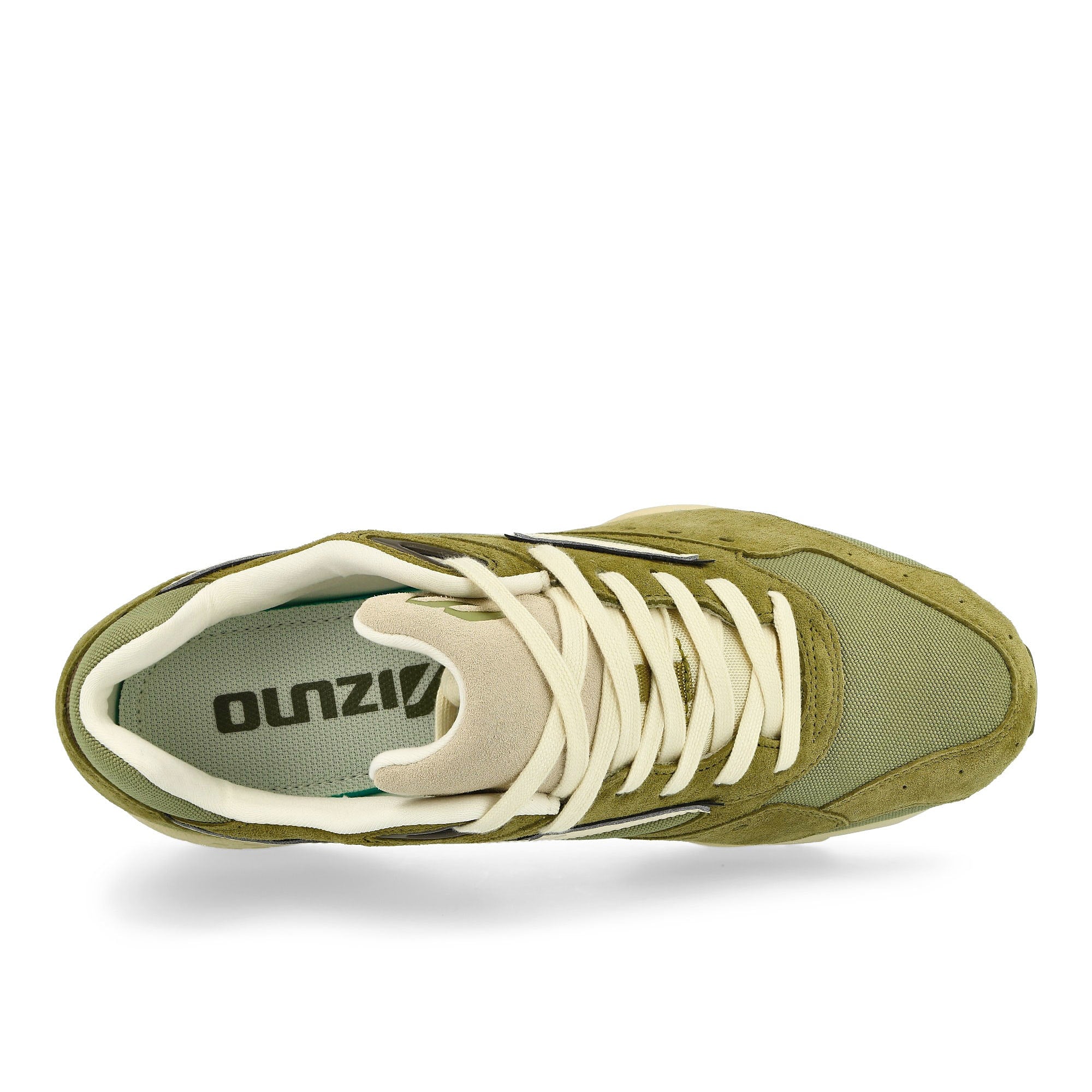 Mizuno Contender Olive Drab / Smoke Green / Cloud C Low Top Sneakers Detailfoto | Overkill