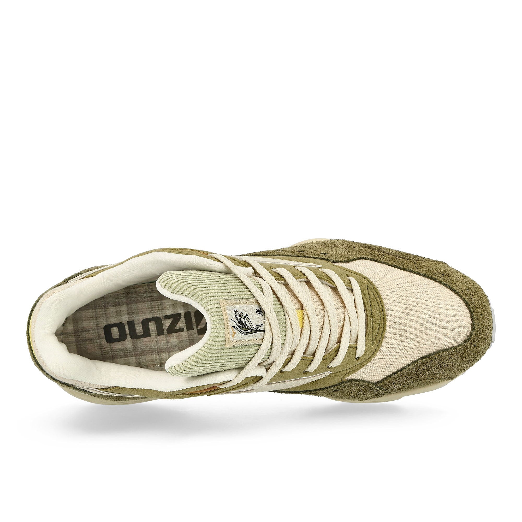 Mizuno Contender Olive Drab / Pristine / Cedar Low Top Sneakers Detailfoto | Overkill