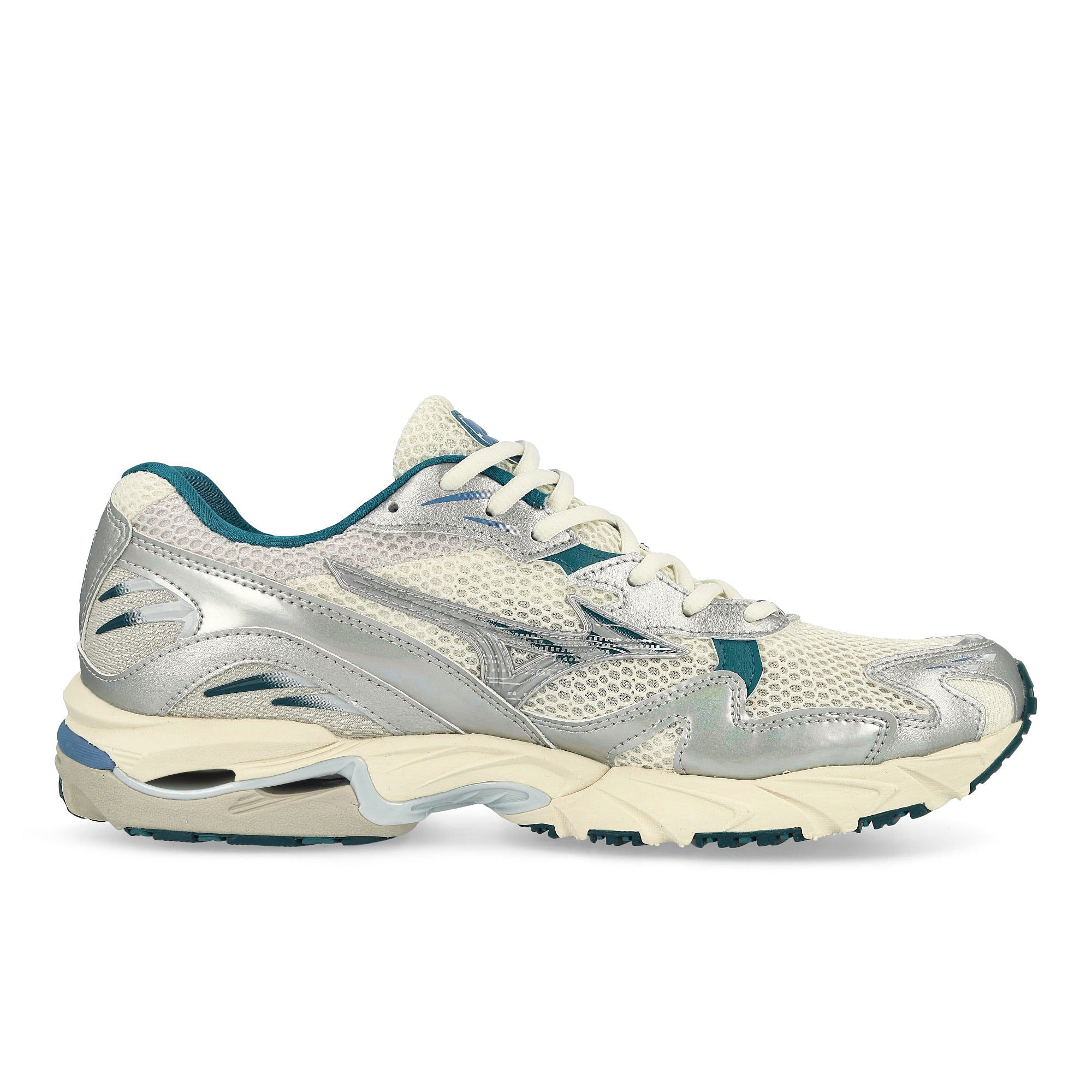 Mizuno Wave Rider 10 Arctic Ice / Arctic Ice / Snow White Low Top Sneakers Silhouette | Overkill