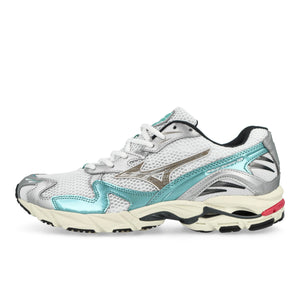Mizuno Wave Rider 10 White / Vitage Khaki / Reef Waters Low Top Sneakers D1GA243115 | Overkill