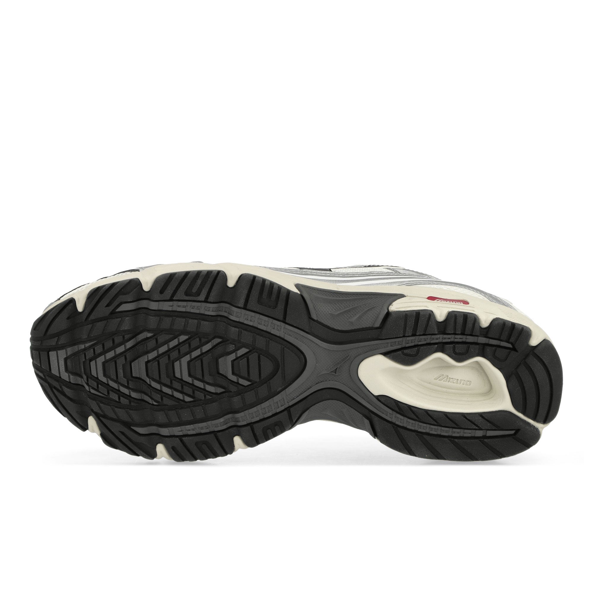 Mizuno MXR Snow White / Magnet / Silver Low Top Sneakers Detail View 1 | Overkill