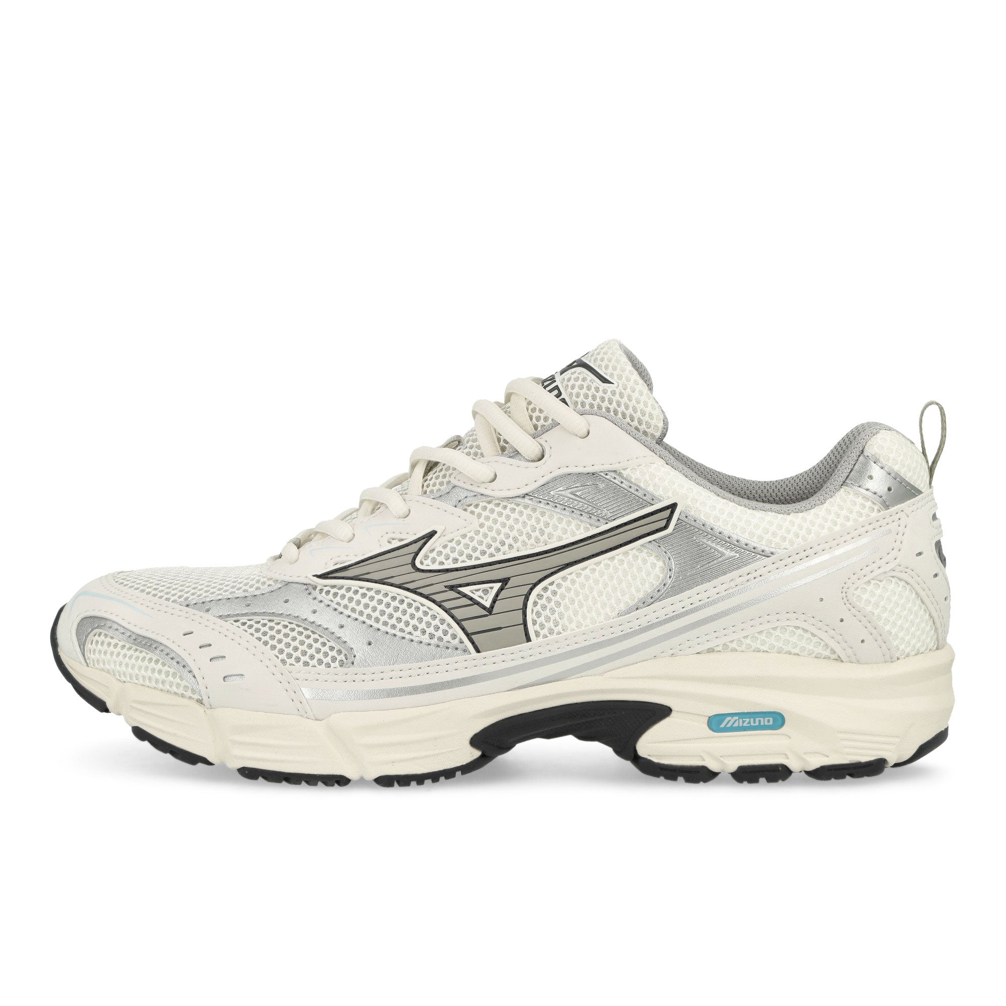 Mizuno MXR Snow White / Harbor Mist / Silver Low Top Sneakers D1GA245103 | Overkill