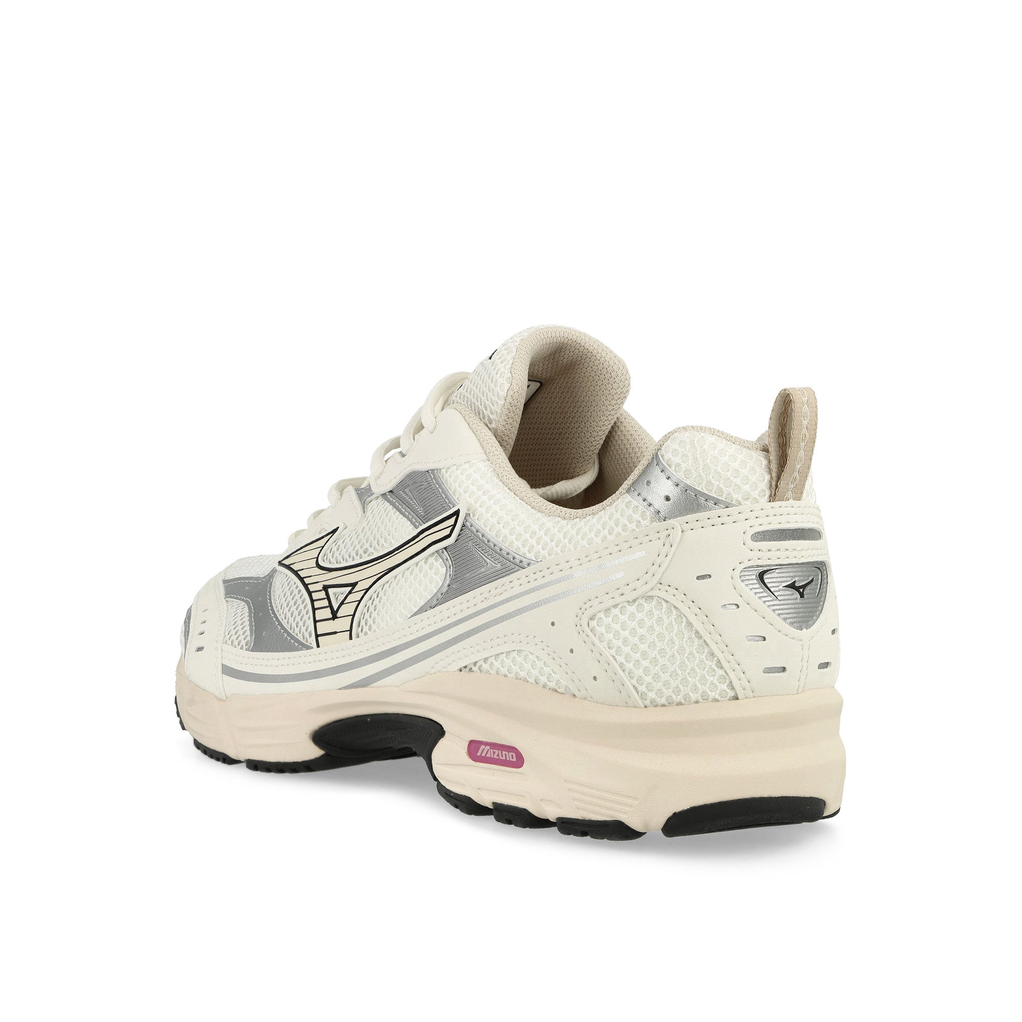 Mizuno MXR Snow White / Pristine / Silver Low Top Sneakers Material | Overkill