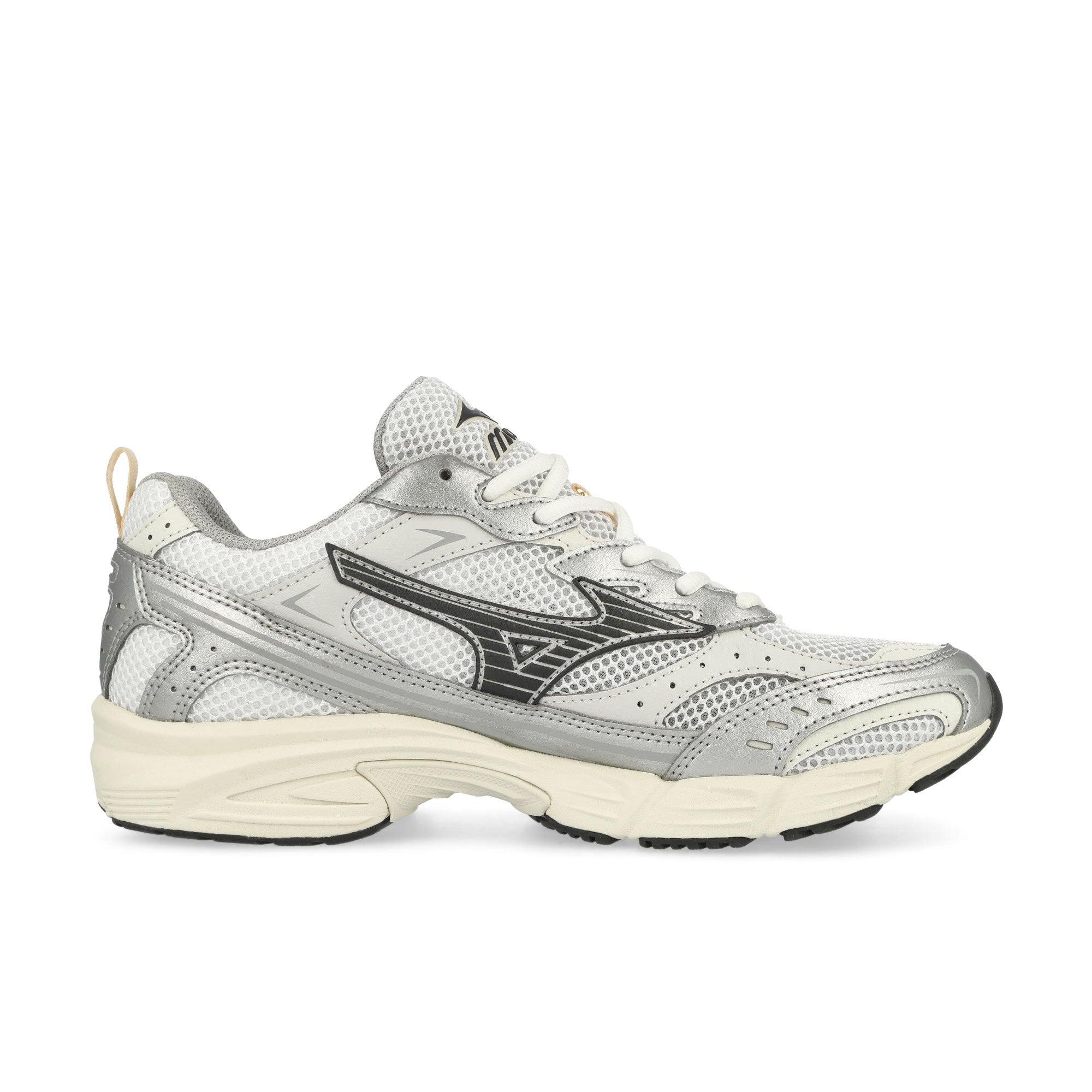 Mizuno MXR White / Iron Gate / Peach Purée Low Top Sneakers Silhouette | Overkill