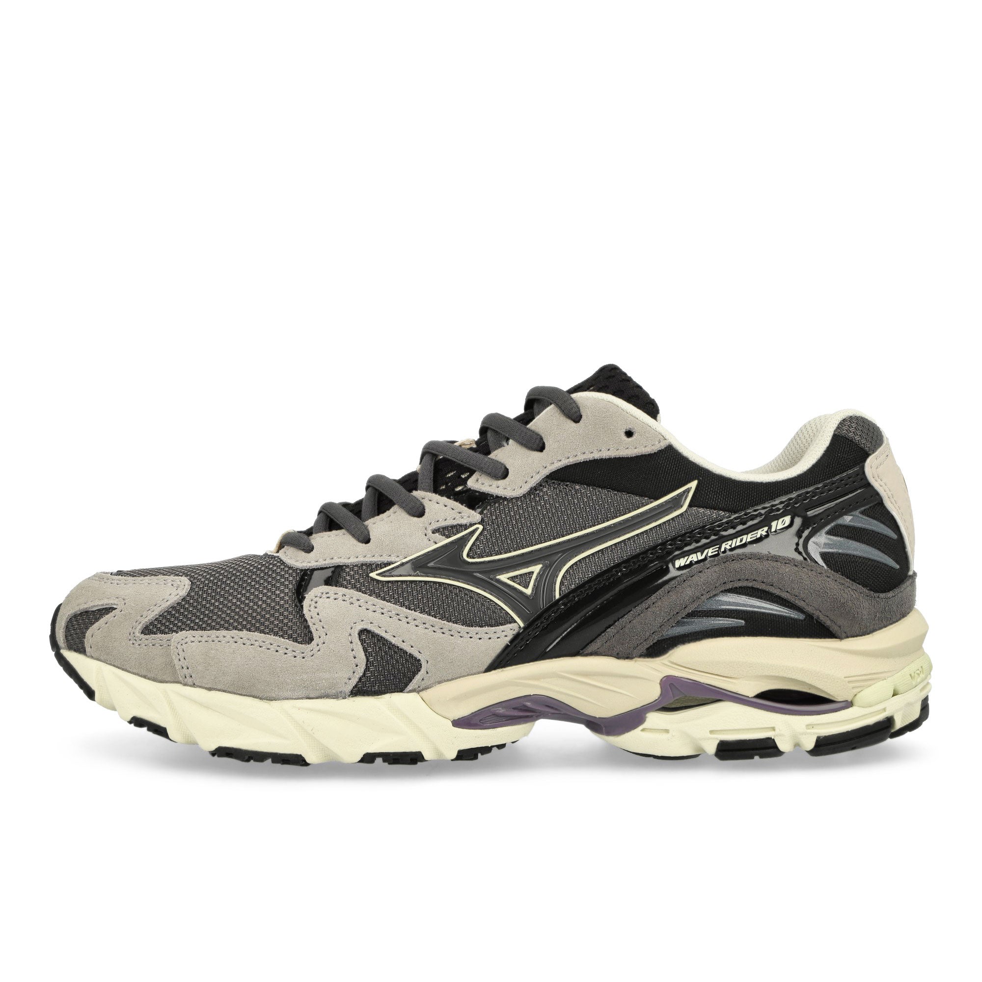 Mizuno Wave Rider 10 Magnet / Magnet / Opal Grey Low Top Sneakers D1GA246401 | Overkill