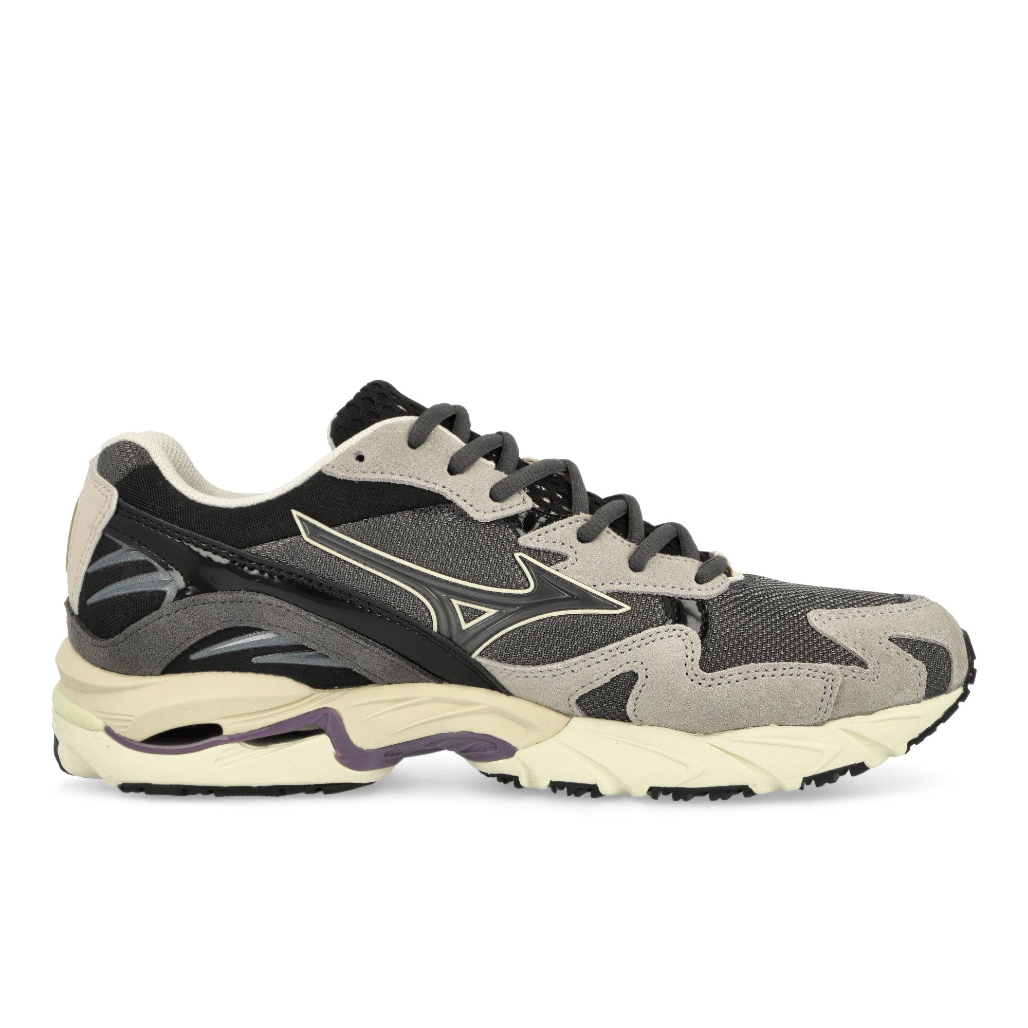 Mizuno Wave Rider 10 Magnet / Magnet / Opal Grey Low Top Sneakers Silhouette | Overkill