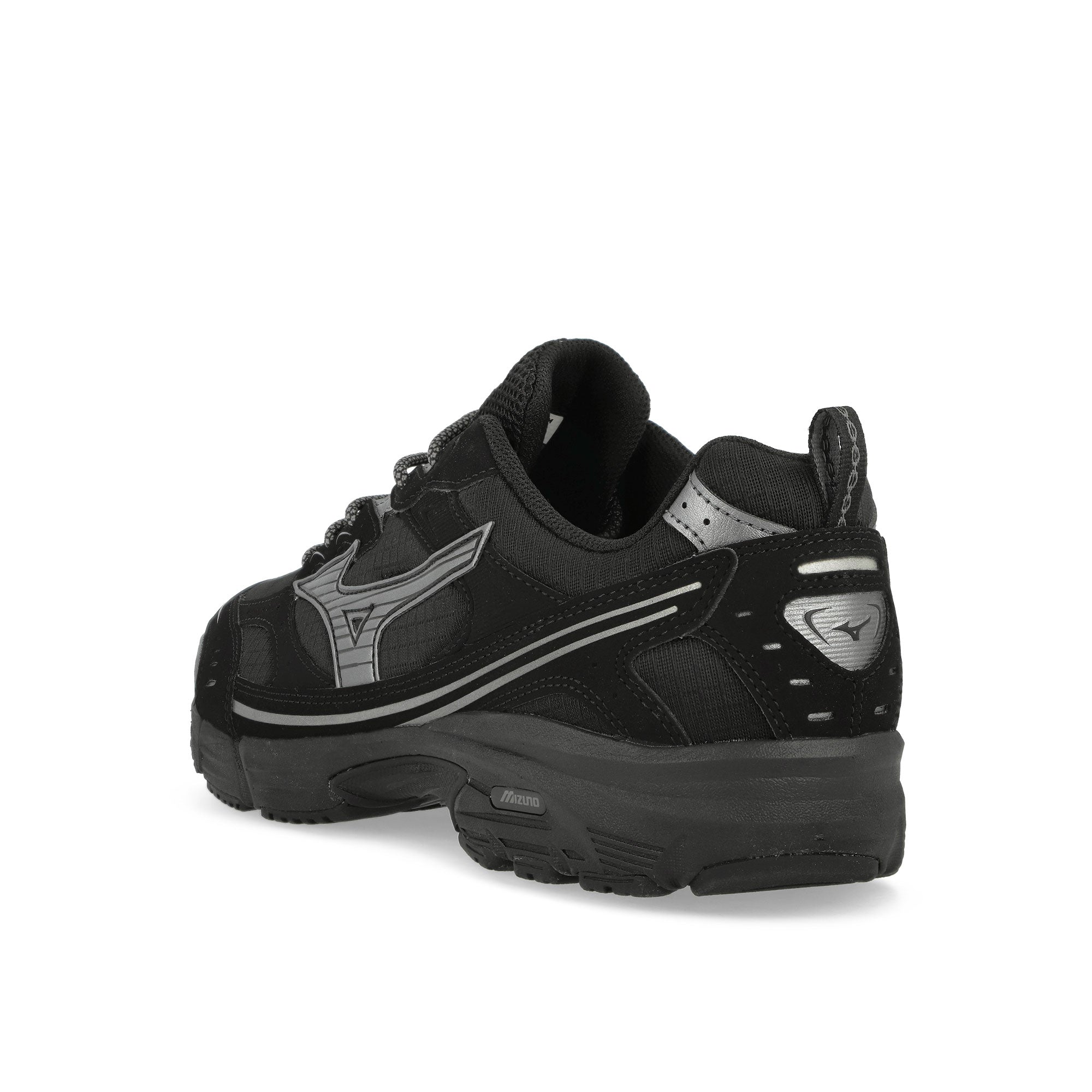 Mizuno MXR Tech Black / Metallic Grey Low Top Sneakers Material | Overkill
