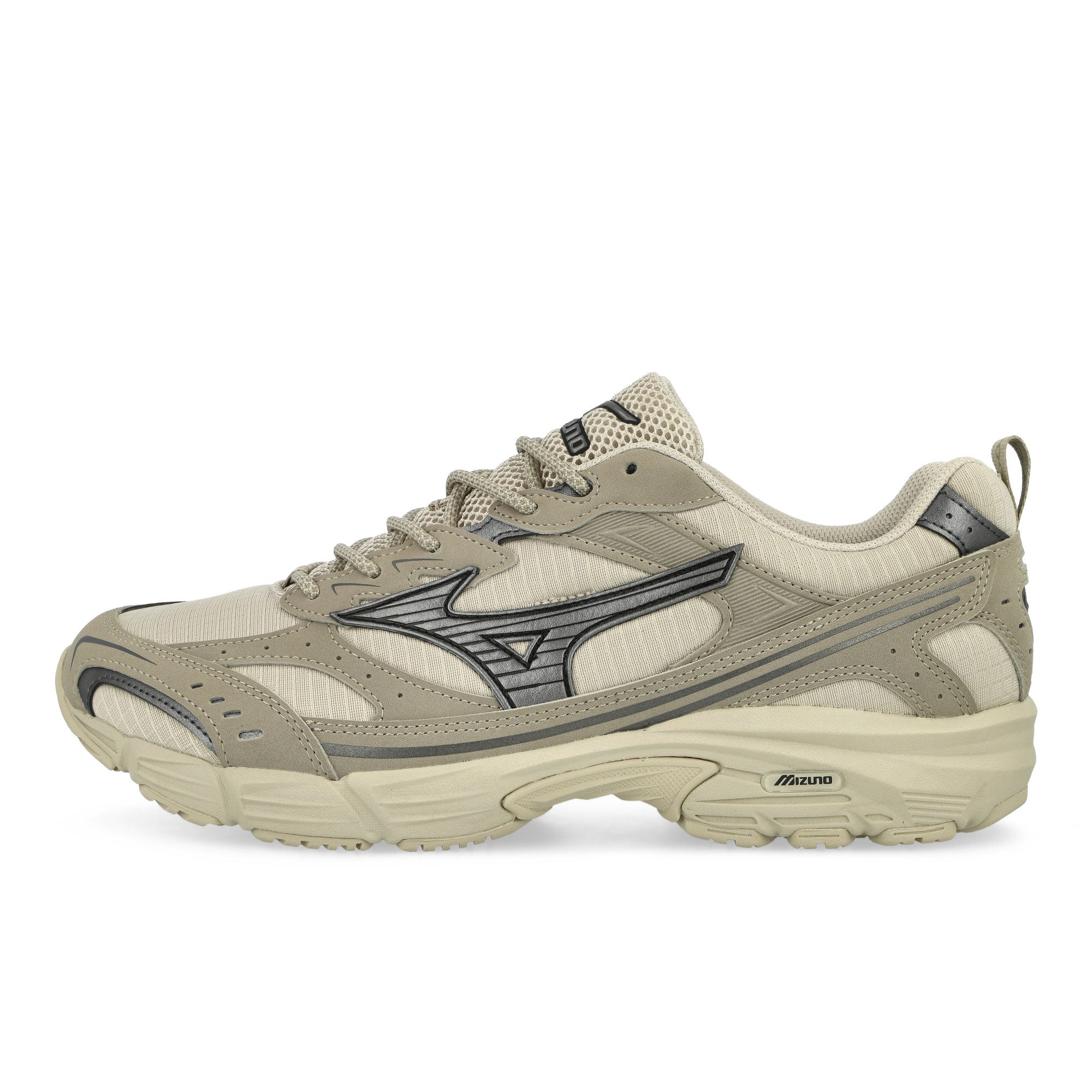 Mizuno MXR Tech Silver Cloud / Metallic Gray / V.Khaki Low Top Sneakers D1GA246802 | Overkill