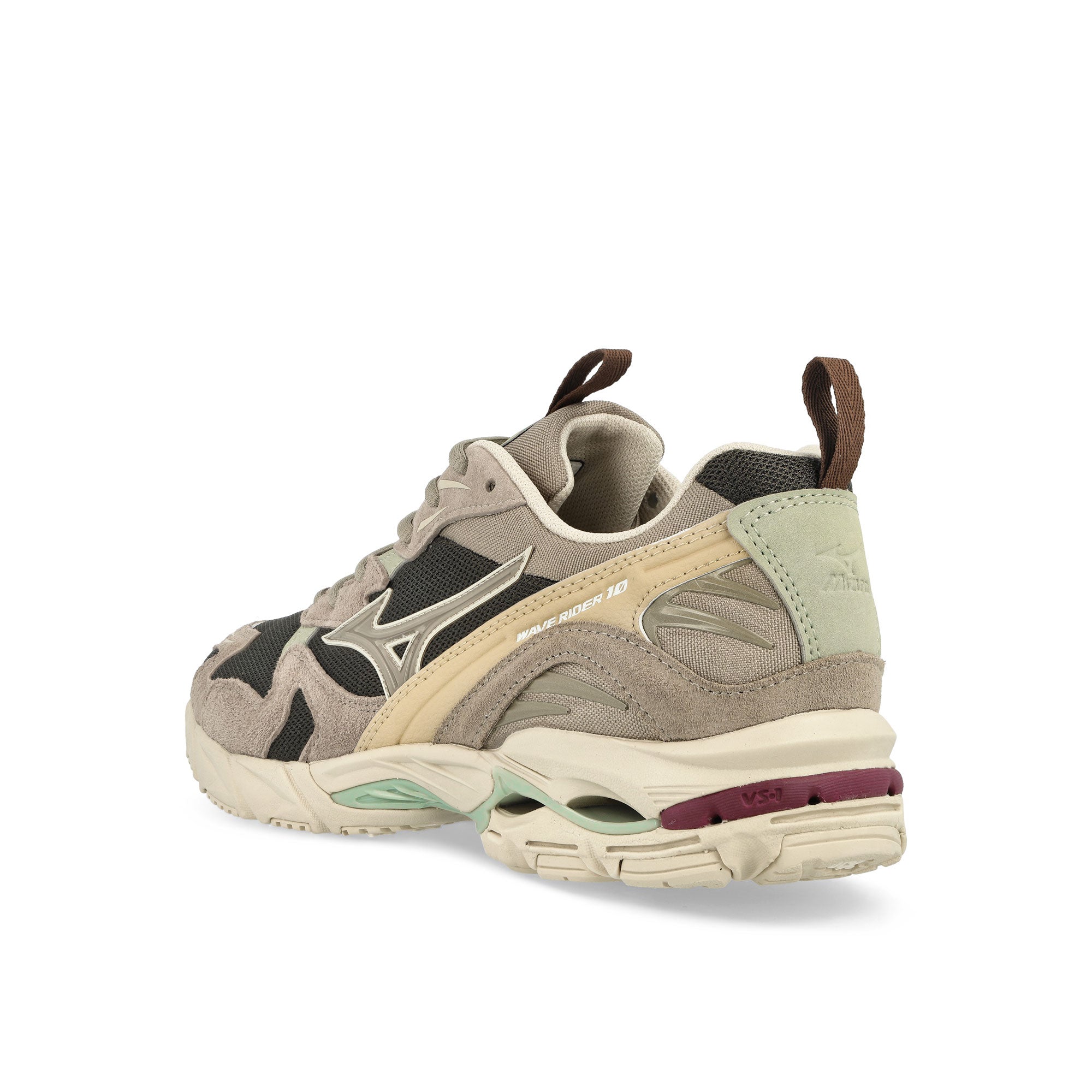 Mizuno Wave Rider 10 Beluga / Vintage Khaki / Mojave Desert Low Top Sneakers Material | Overkill