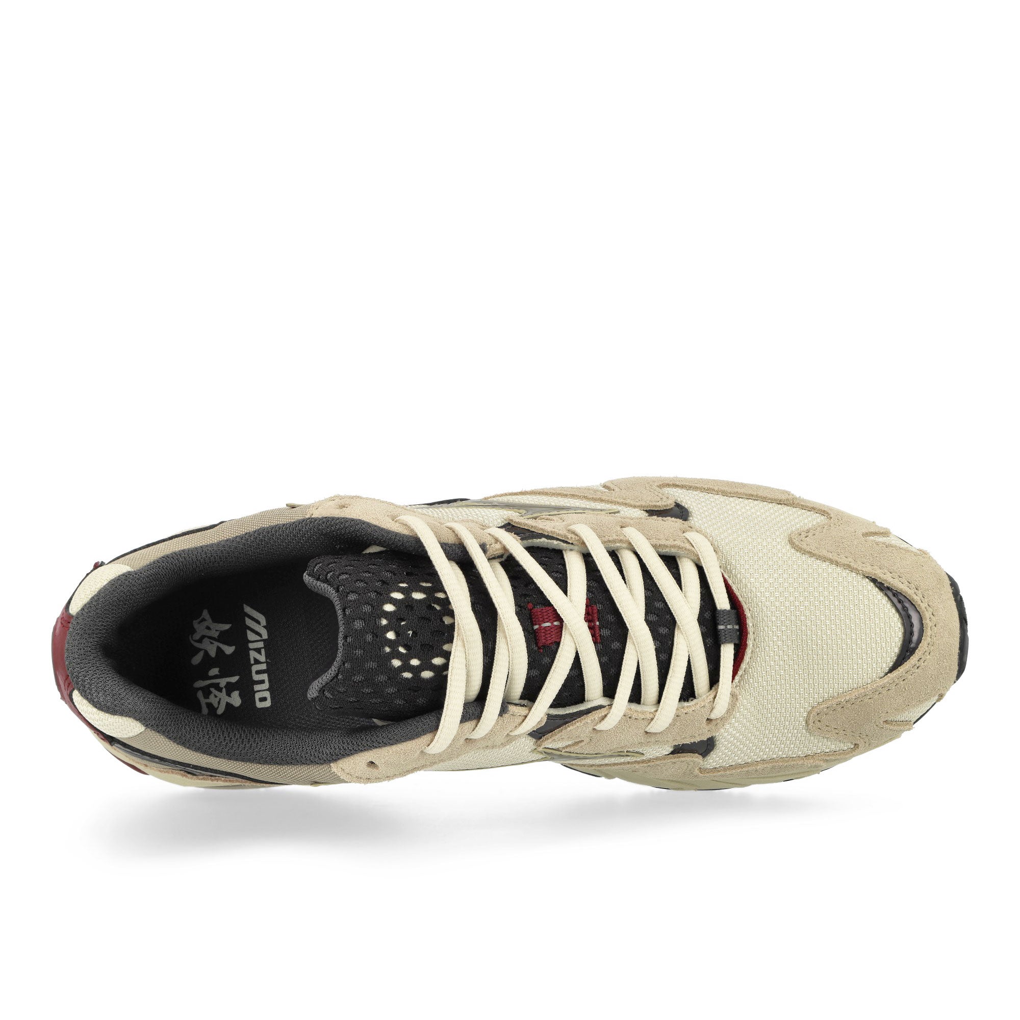 Mizuno Wave Rider 10 Summer Sand / Vintage Khaki / Mojave Desert Low Top Sneakers Detailfoto | Overkill