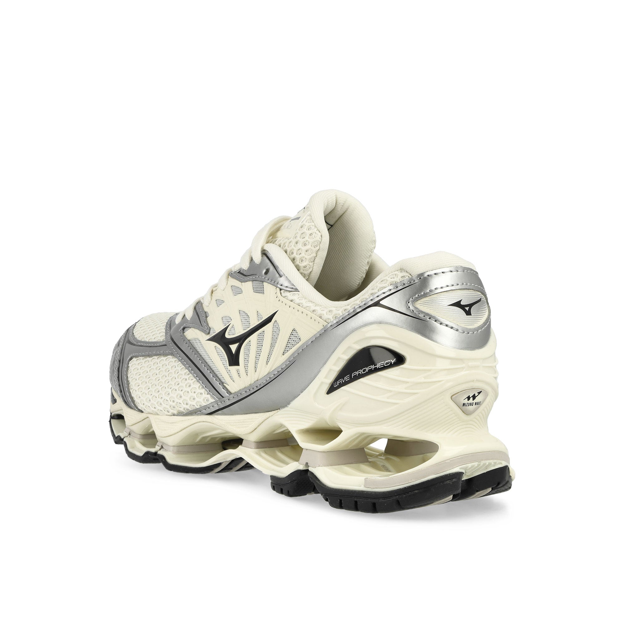 Mizuno Wave Prophecy LS Pristine / Black / Silver Low Top Sneakers Material | Overkill