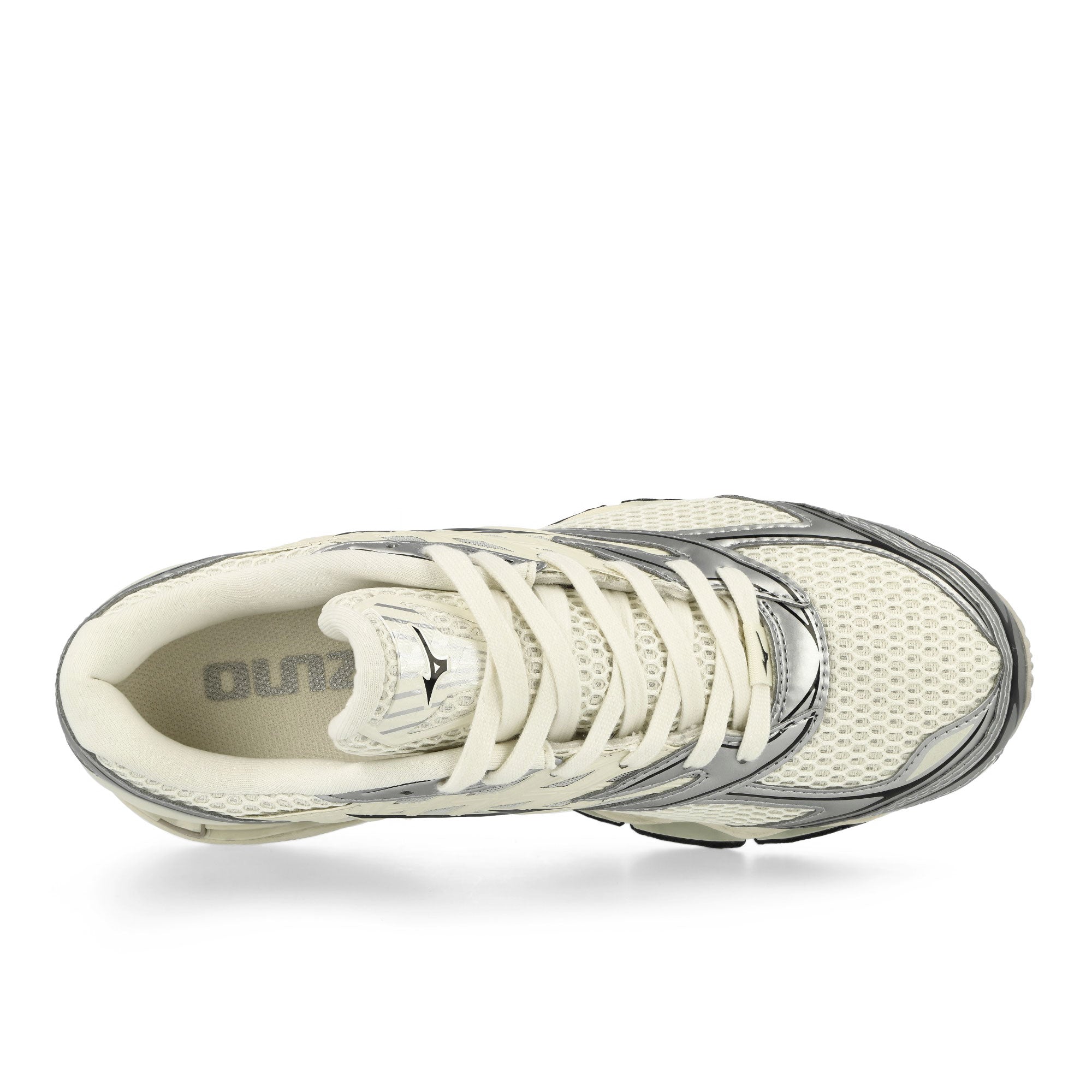 Mizuno Wave Prophecy LS Pristine / Black / Silver Low Top Sneakers Detailfoto | Overkill