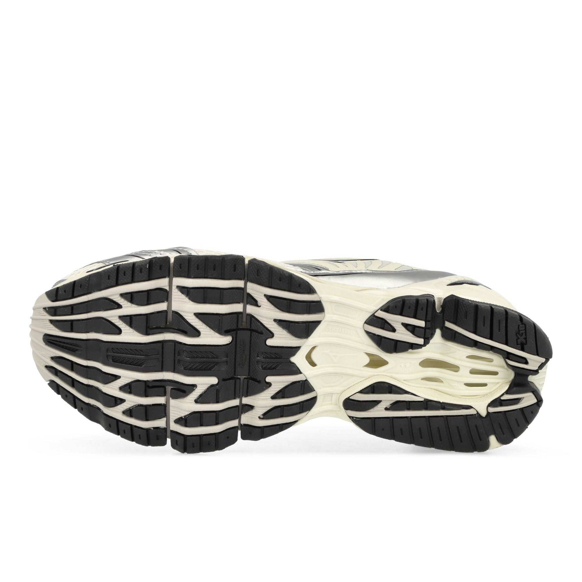 Mizuno Wave Prophecy LS Pristine / Black / Silver Low Top Sneakers Detail View 1 | Overkill