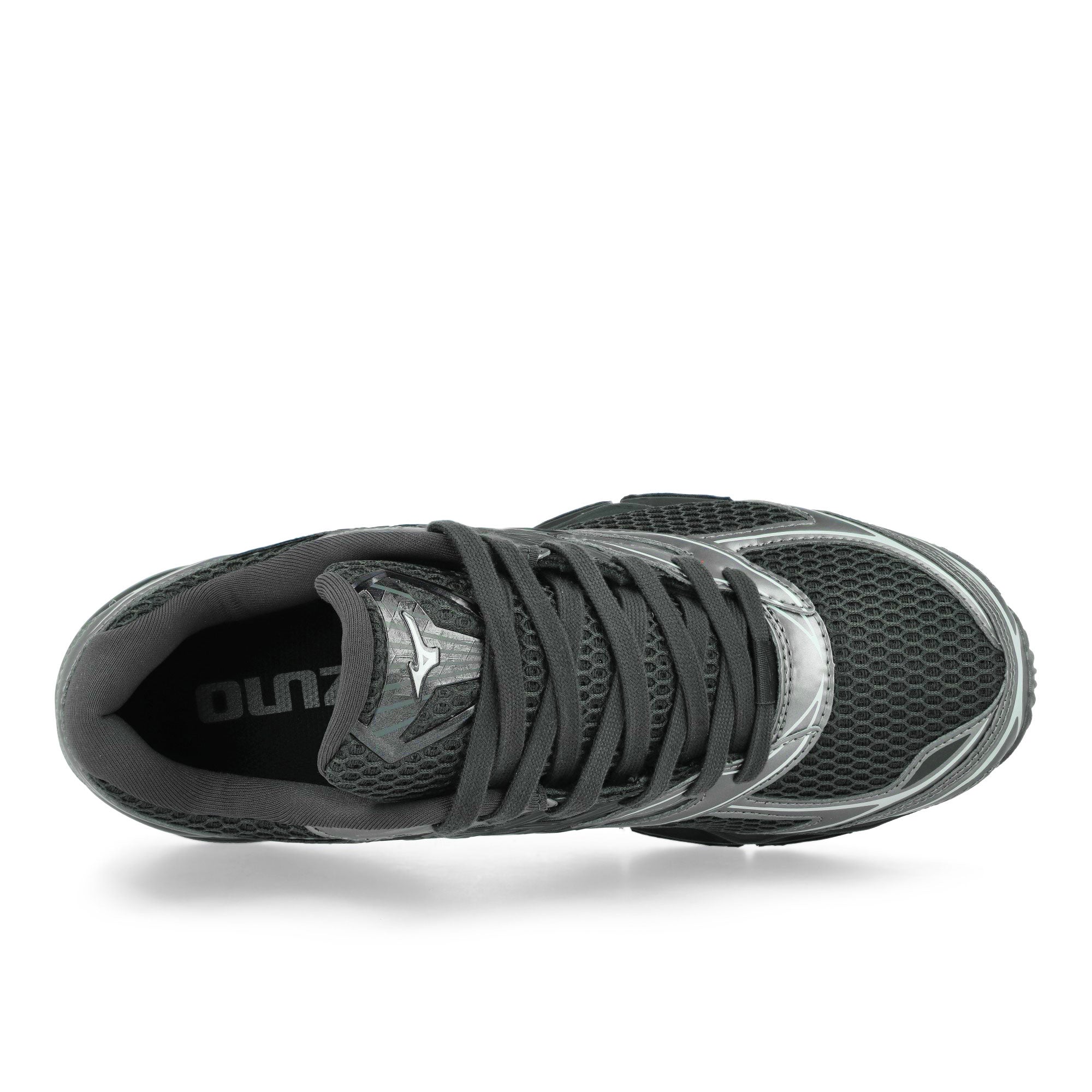 Mizuno Wave Prophecy LS Black Sand / Black / Metallic Gray Low Top Sneakers Detailfoto | Overkill