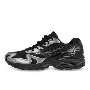 Mizuno Wave Rider 10 Black / Black Sand / Metallic Gray Low Top Sneakers D1GA261601 | Overkill