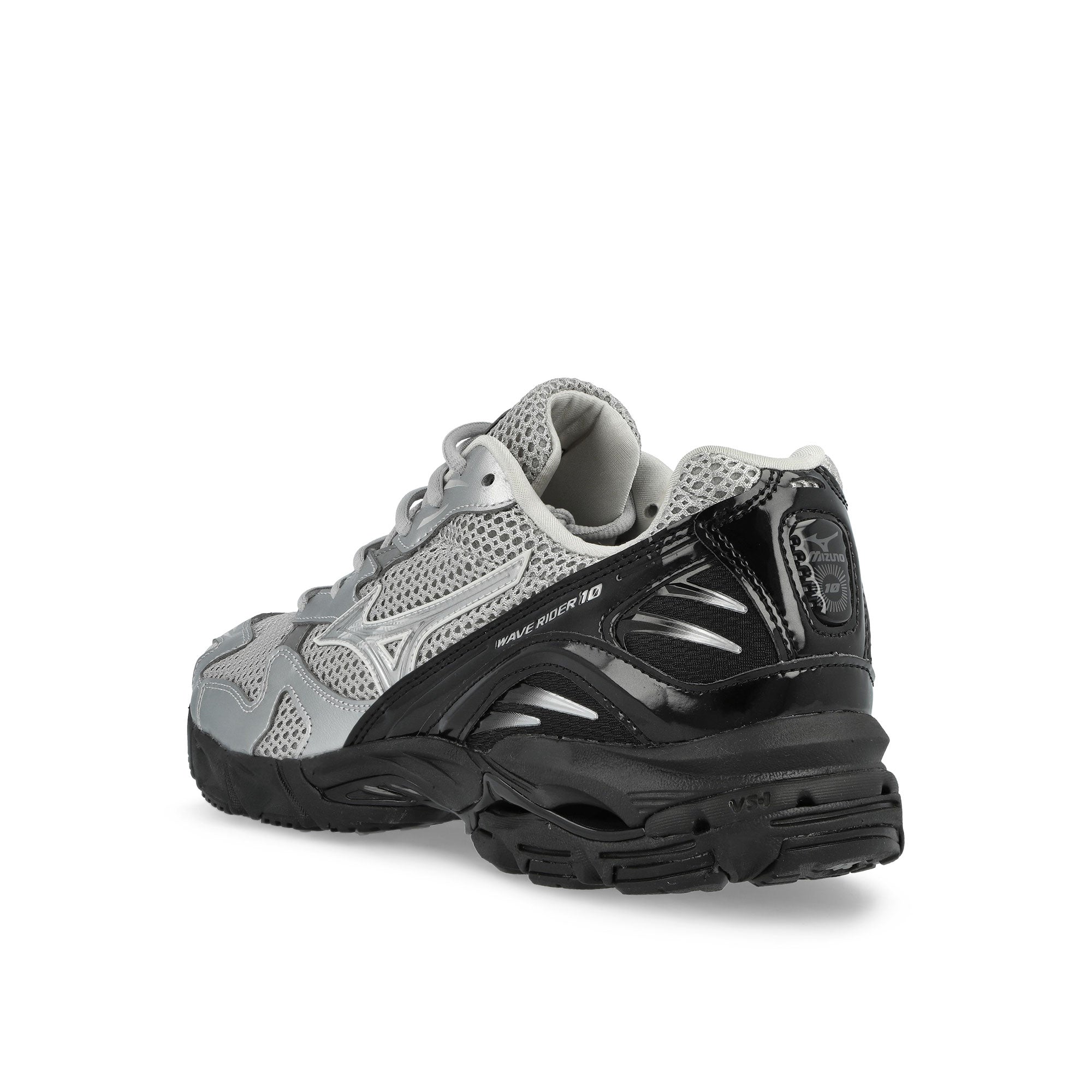 Mizuno Wave Rider 10 Harbor Mist / Silver / Black Low Top Sneakers D1GA261602 Material | Overkill