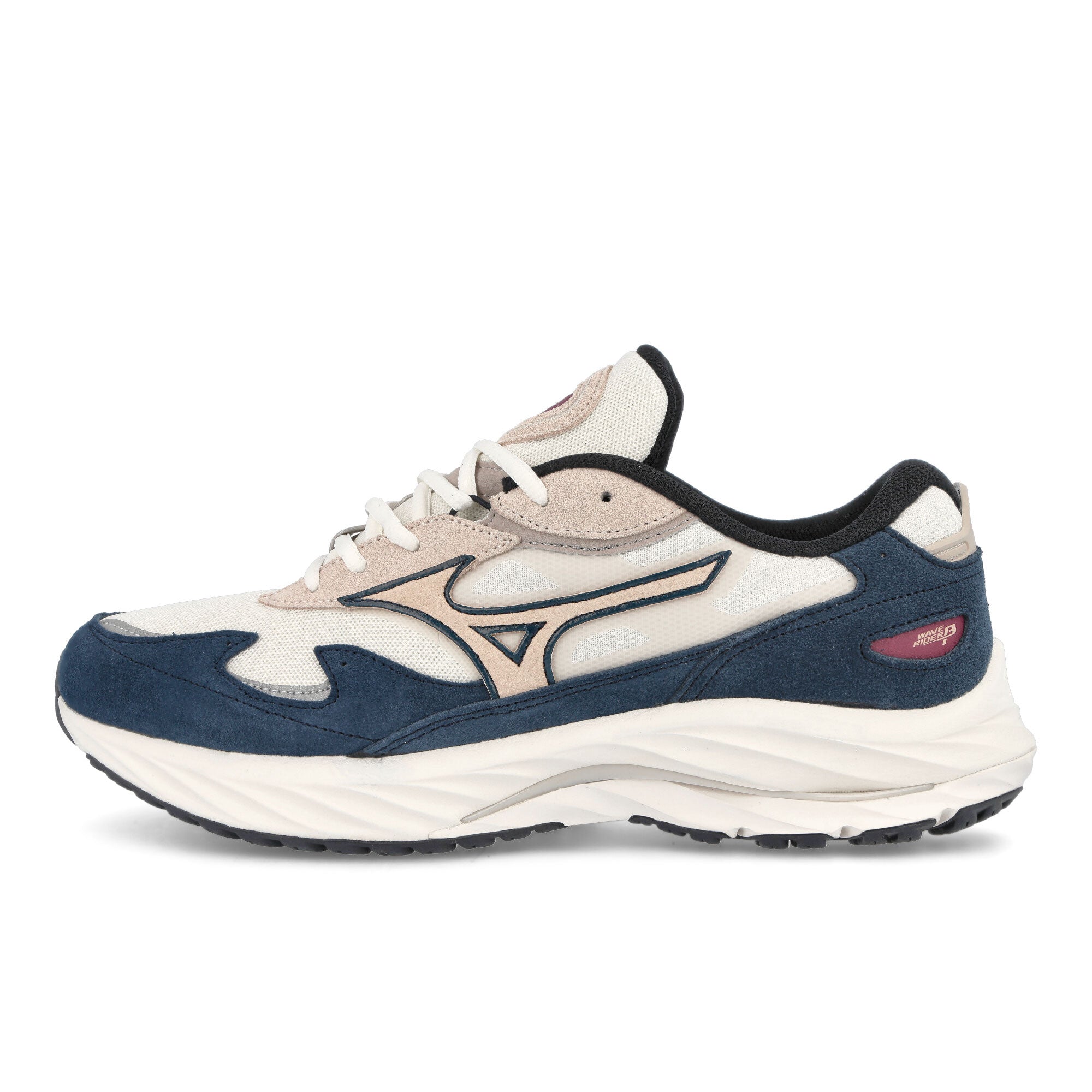 Mizuno Wave Rider Beta Snow White-Shifting Sand-Insignia Blue Sneakers D1GA330904 | Overkill