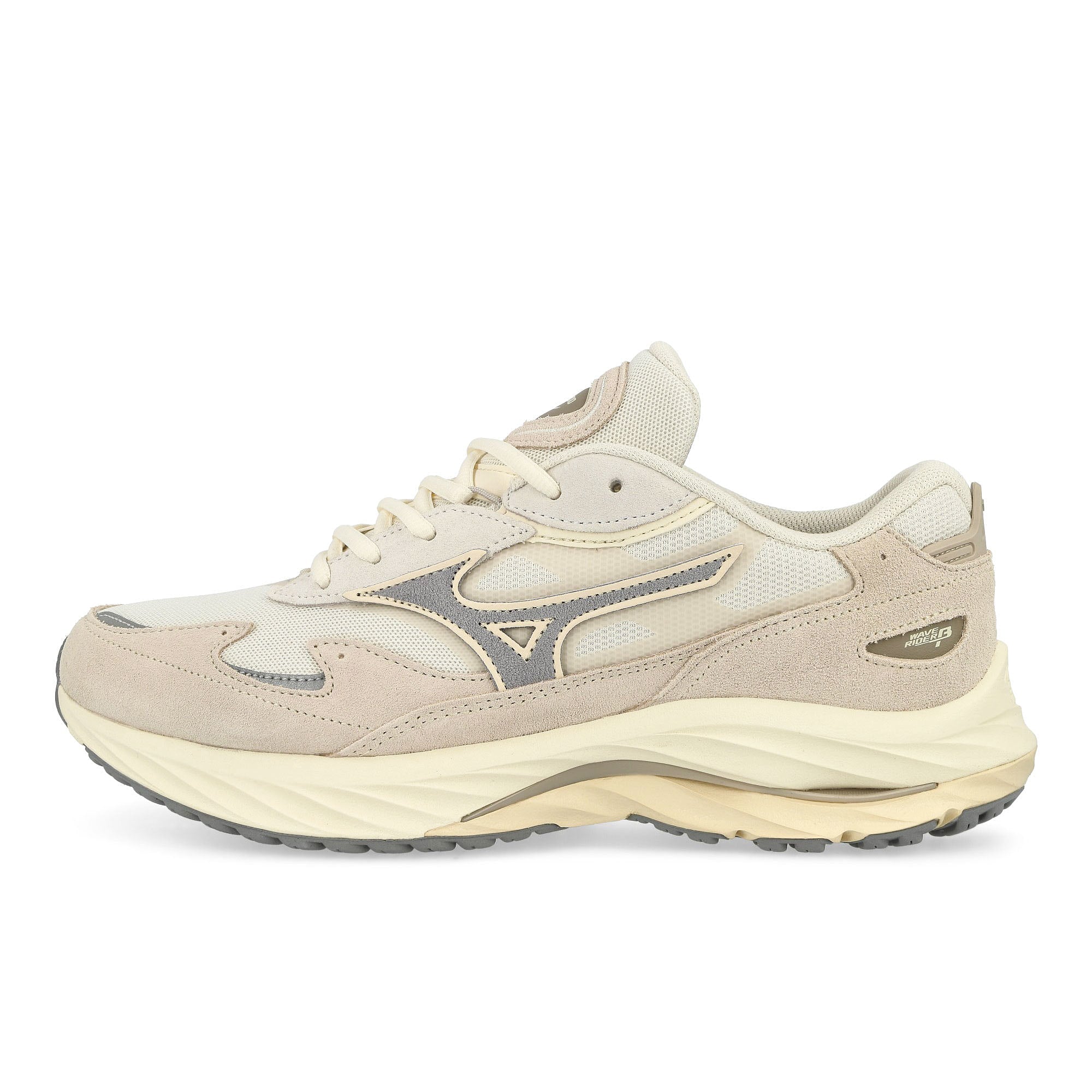Mizuno Wave Raider B White Sand / Ultimate Gray Low Top Sneakers D1GA330909 | Overkill