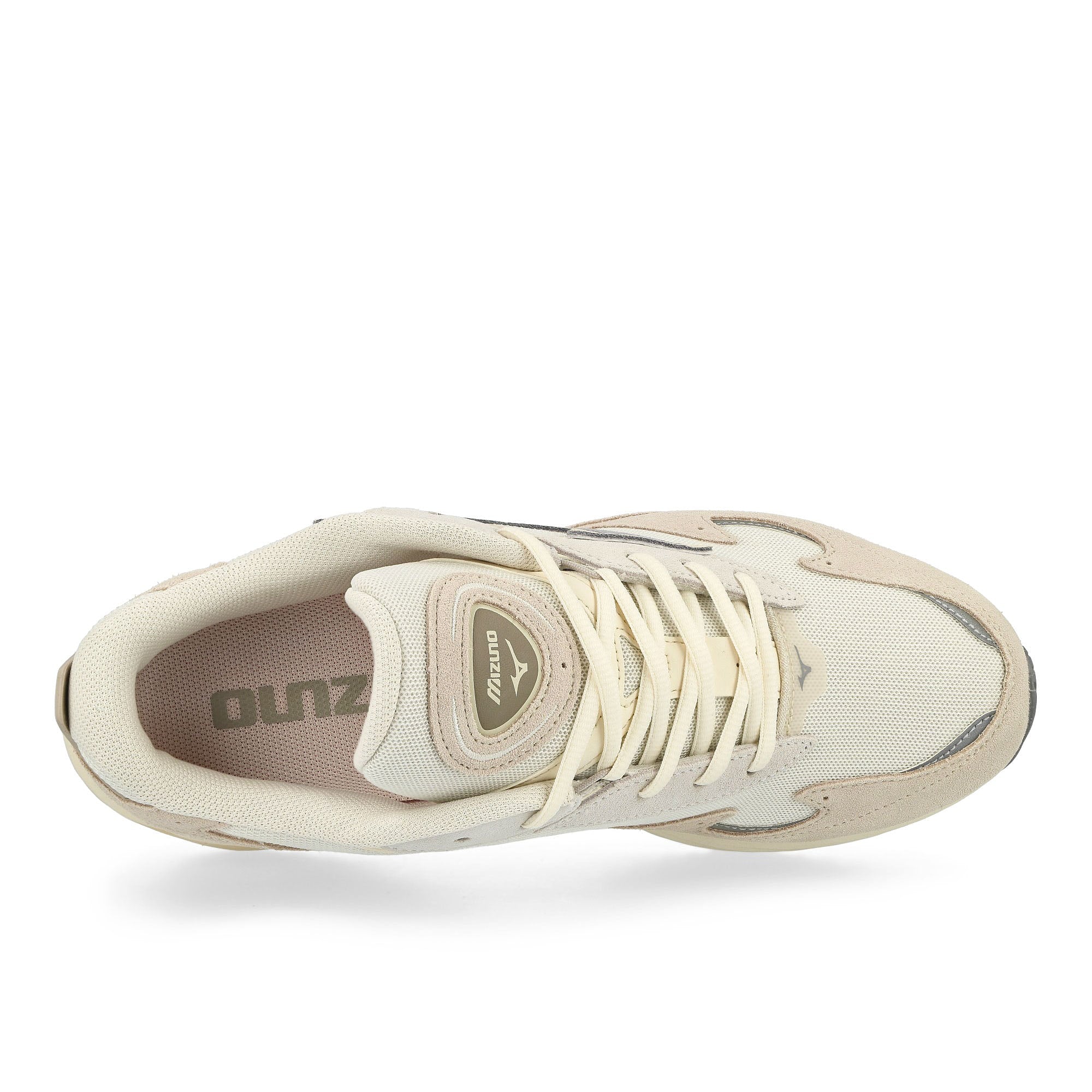 Mizuno Wave Raider B White Sand / Ultimate Gray Low Top Sneakers Detailfoto | Overkill