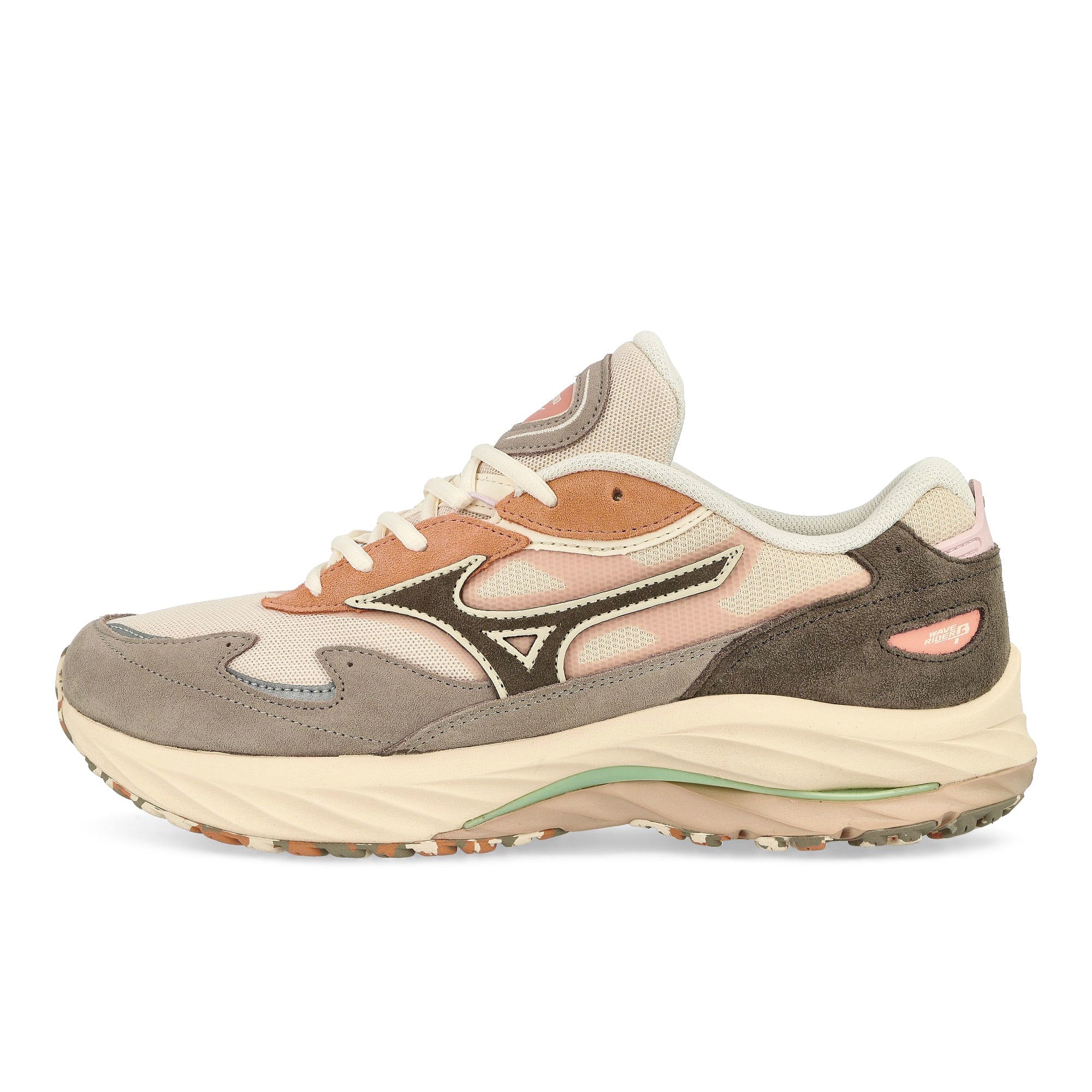 Mizuno Wave Raider B Vintage Khaki / Major Brown / Moth Low Top Sneakers D1GA330912 | Overkill