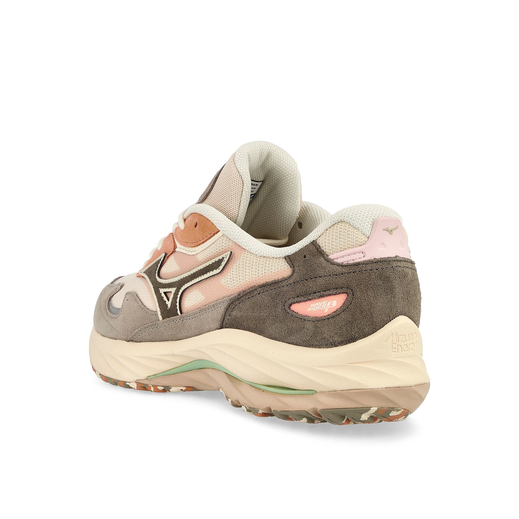 Mizuno Wave Raider B Vintage Khaki / Major Brown / Moth Low Top Sneakers Material | Overkill