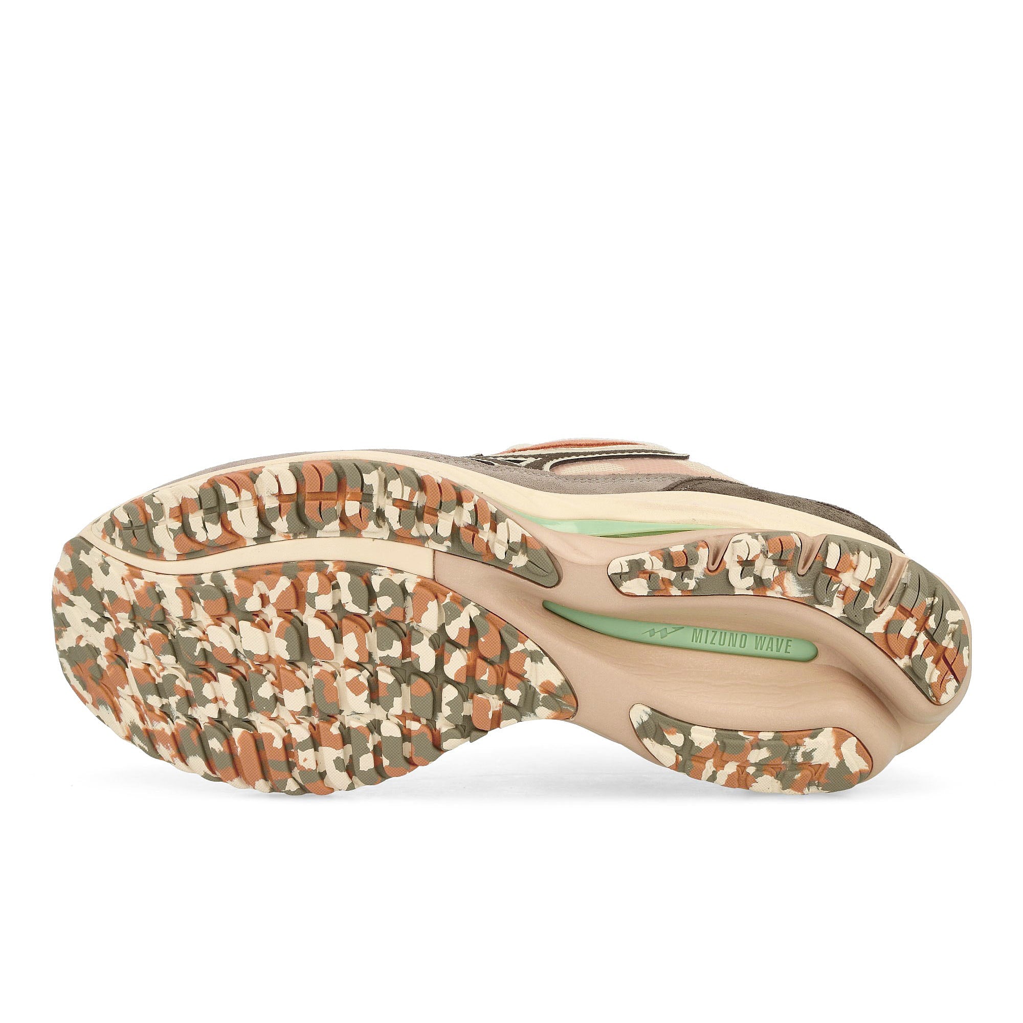 Mizuno Wave Raider B Vintage Khaki / Major Brown / Moth Low Top Sneakers Detail View 1 | Overkill