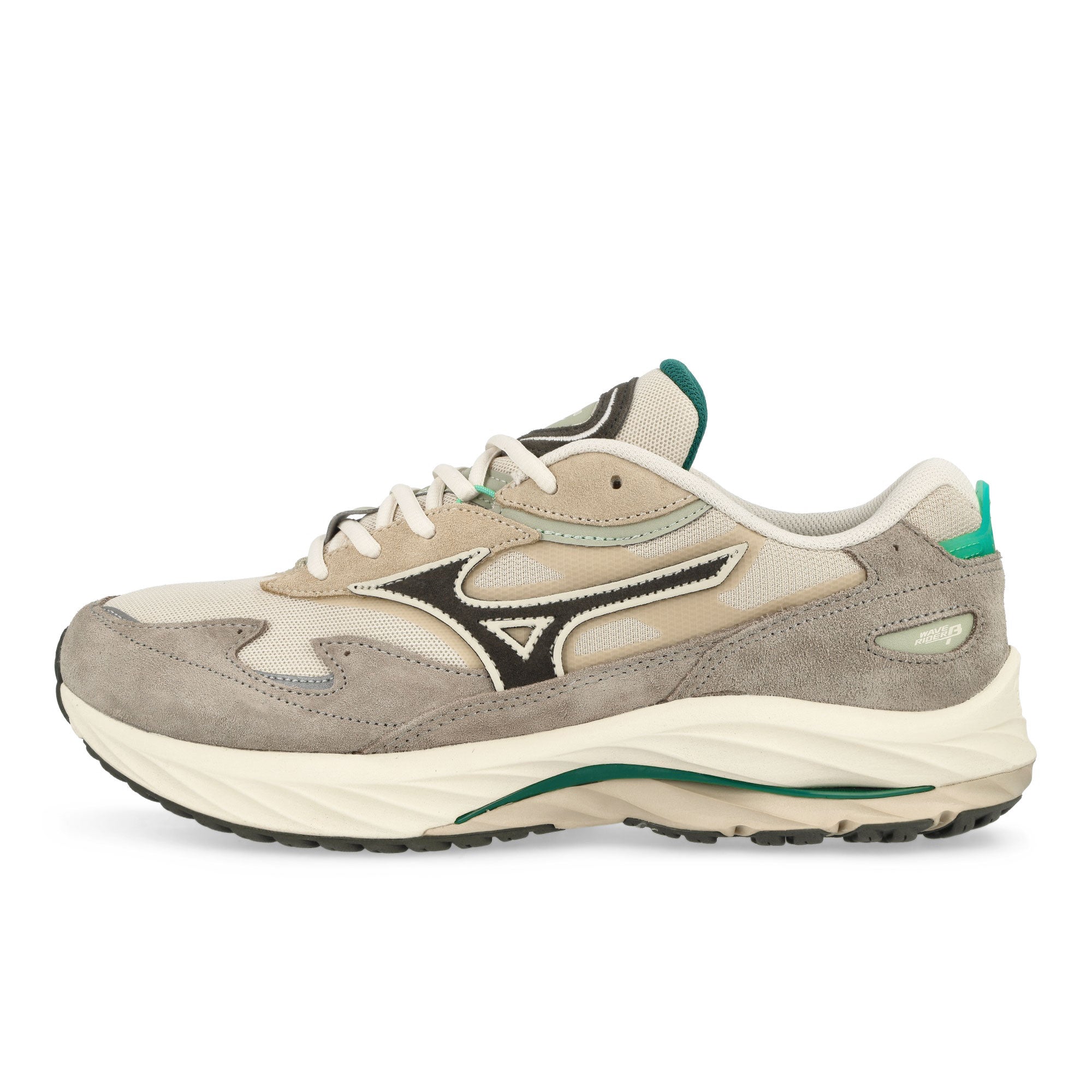 Mizuno Wave Rider Beta Summer Sand / Beluga / Vintage Khaki Low Top Sneakers D1GA330916 | Overkill