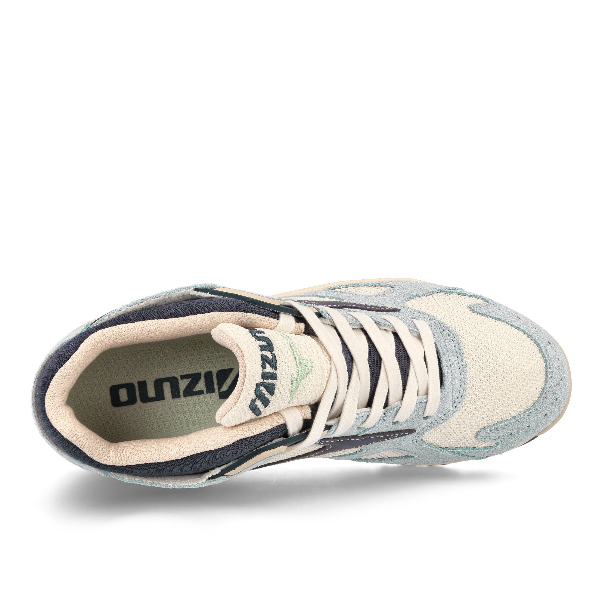 Mizuno Sky Medal Pristine-Graytone-Spray Low Top Sneakers Detailfoto | Overkill