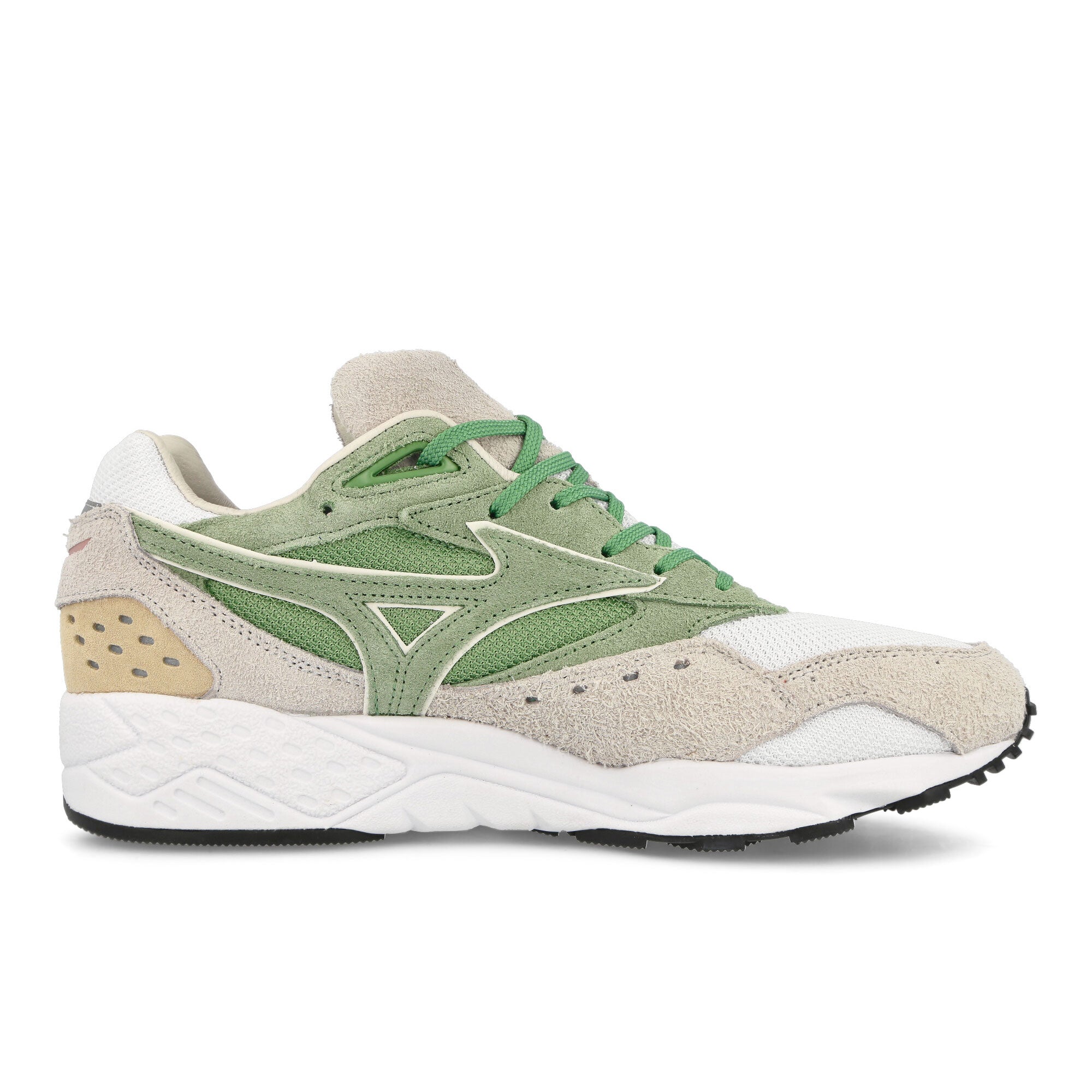 Mizuno Hikmet Sugoer x Mizuno Contender Whity Onyx / Green Moss / Antique Moss Sneakers Silhouette | Overkill