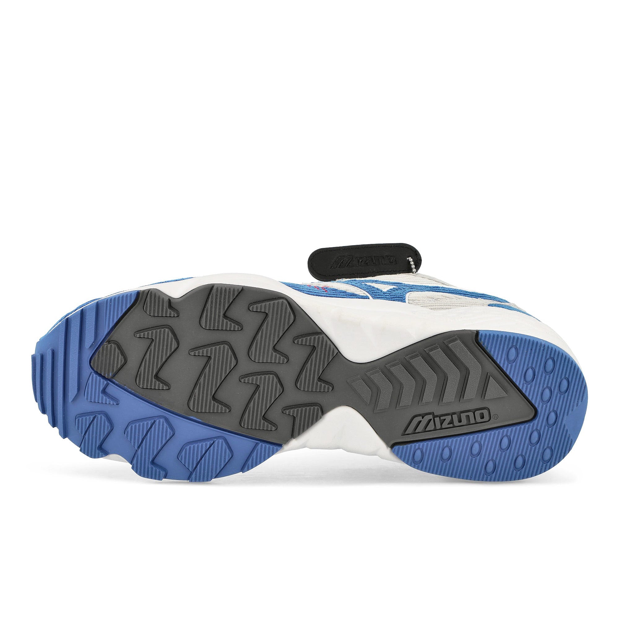 Mizuno Contender Cool Gray / Sterling Blue / White Low Top Sneakers Detail View 1 | Overkill