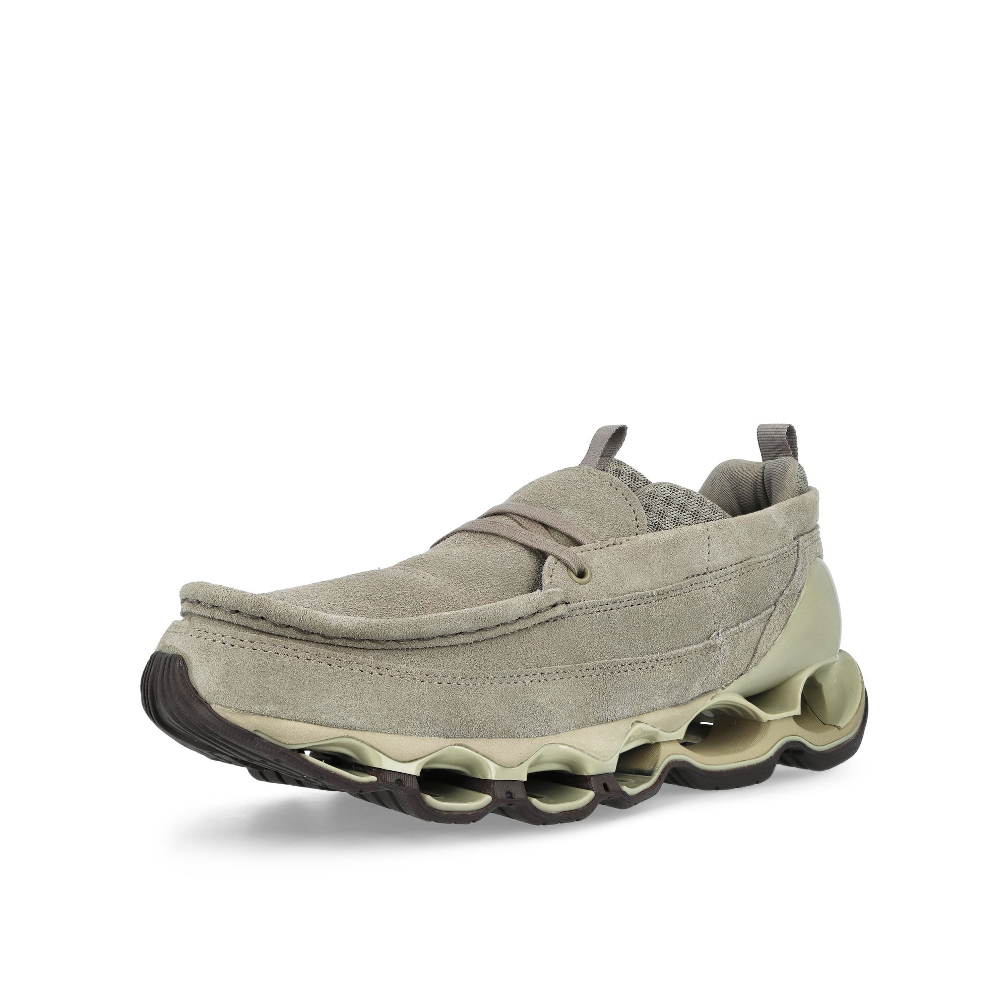 Mizuno Wave Prophecy Moc Taupe Low Top Sneakers D1GD243601 Close-up | Overkill