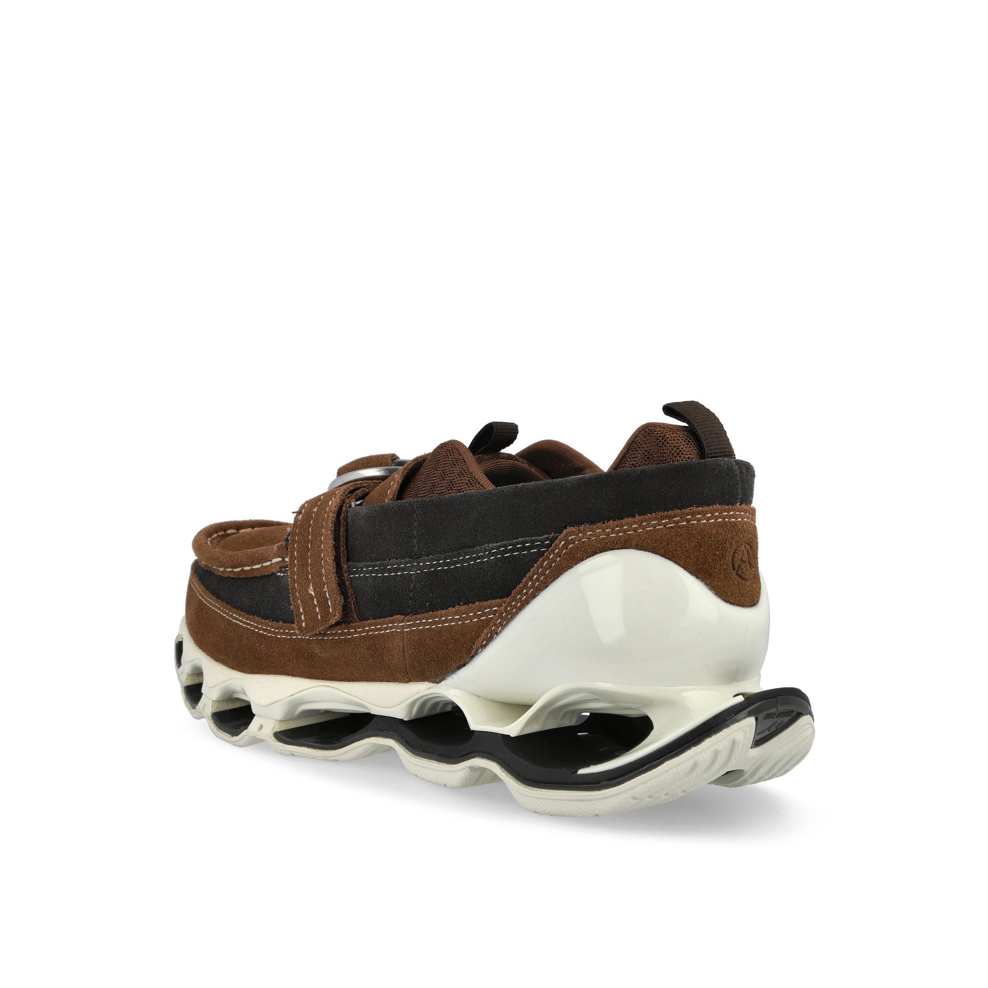 Setsumasa Kobayashi x Mizuno Wave Prophecy Ring Moc Chicory Coffee / Mole / Snow White Sneaker D1GD261901 Material | Overkill