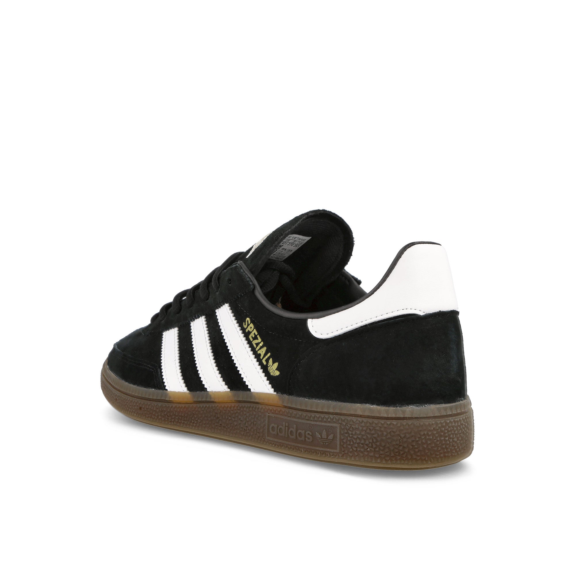 adidas Handball Spezial Core Black / Footwear White / Gum 5 Low Top Sneakers Material | Overkill