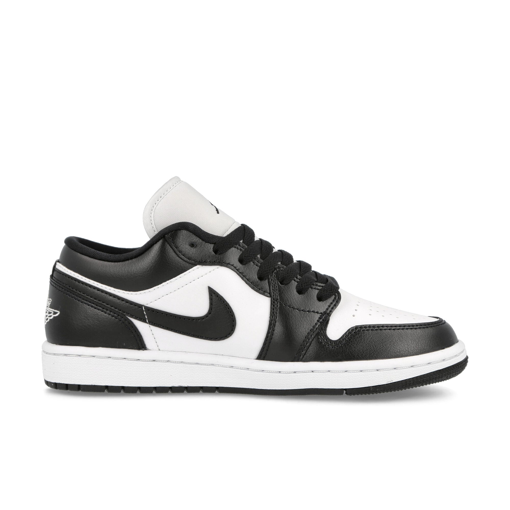 Jordan Wmns Air Jordan 1 Low White / Black - White Low Top Sneakers Silhouette | Overkill