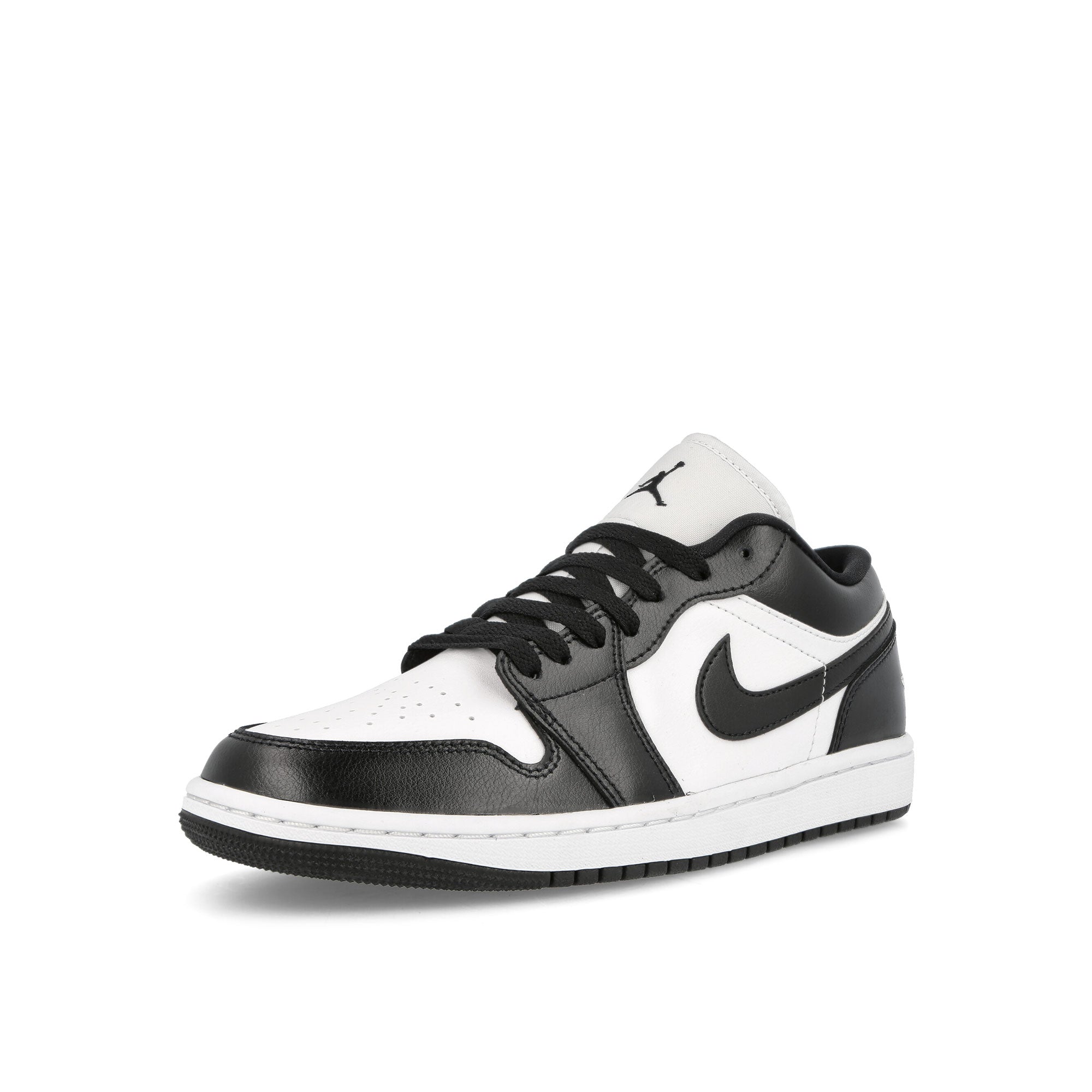 Jordan Wmns Air Jordan 1 Low White / Black - White Low Top Sneakers Close Up | Overkill