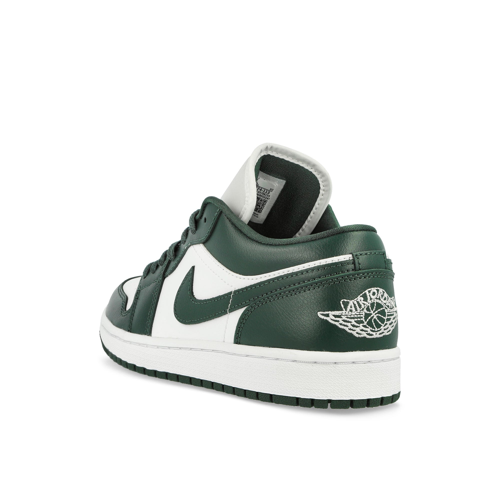 Jordan Wmns Air Jordan 1 Low White-Galactic Jade Sneakers Material | Overkill