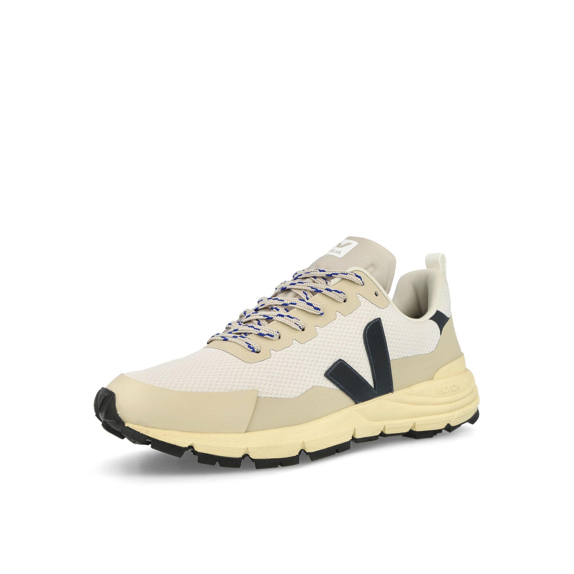 Veja W Dekkan Alveomesh Gravel Nautico Low Top Sneakers Close Up | Overkill