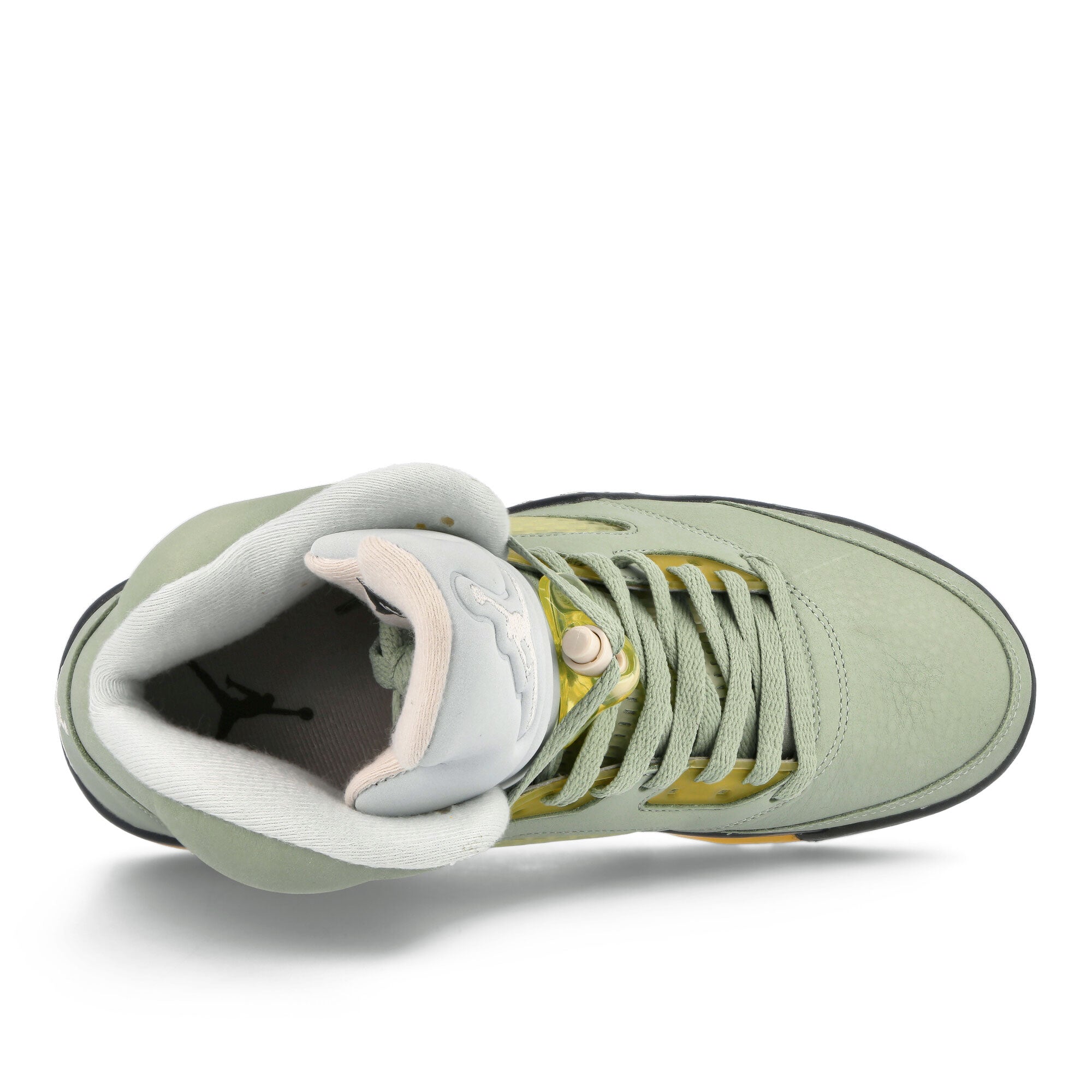 Jordan Air Jordan 5 Retro Jade Horizon / Desert Sand - Light Silver High Top Sneakers Detailfoto | Overkill