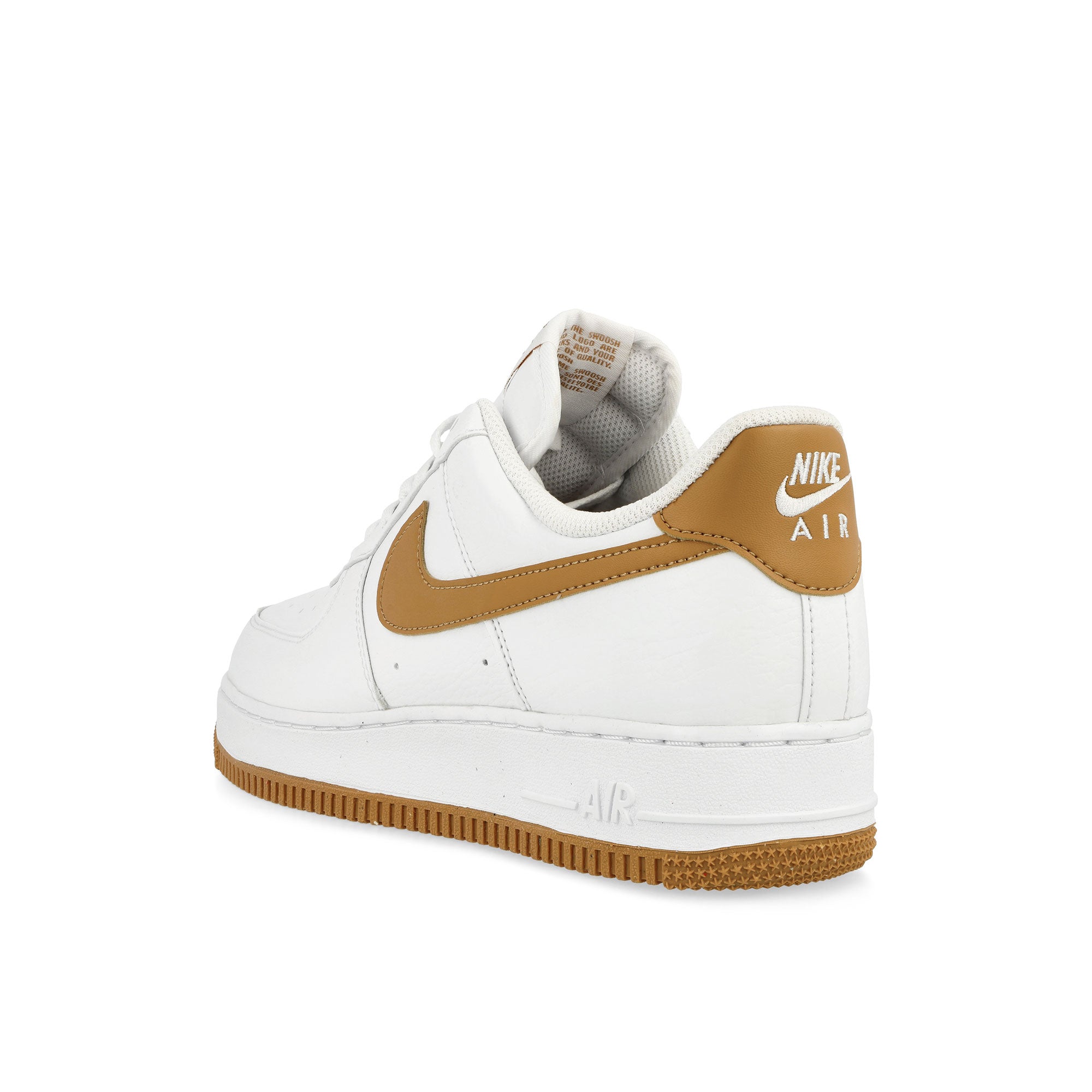 Nike W Air Force 1 '07 Next Nature White / Flax Low Top Sneakers Material | Overkill