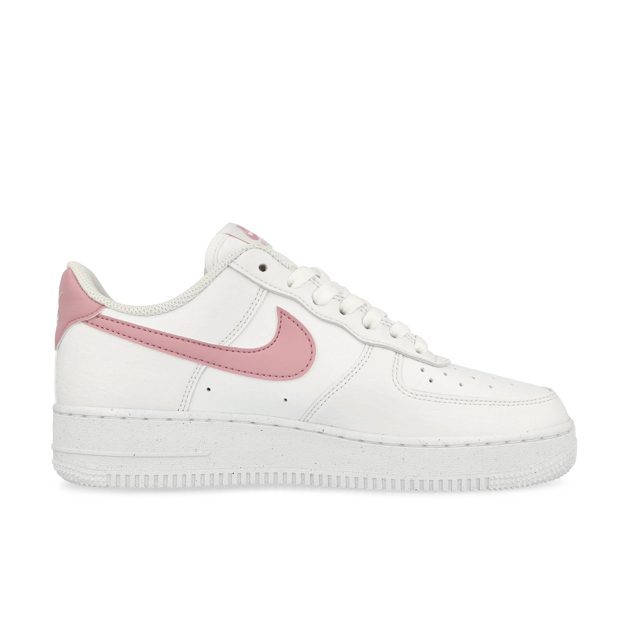 Nike W Air Force 1 '07 Next Nature White / Elemental Pink Low Top Sneakers Silhouette | Overkill