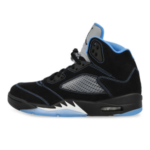 Air Jordan 5 Black Carolina Black / University Blue - White High Top Sneakers 305381 007 | Overkill