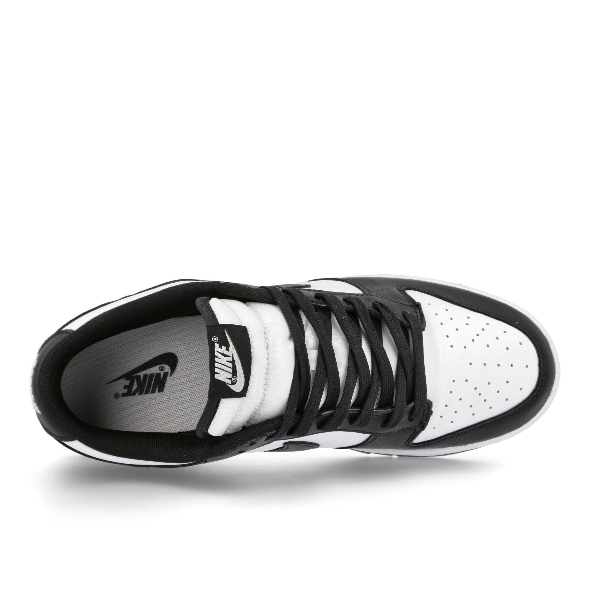 Nike Dunk Low Retro White / Black - White Low Top Sneakers Detailfoto | Overkill
