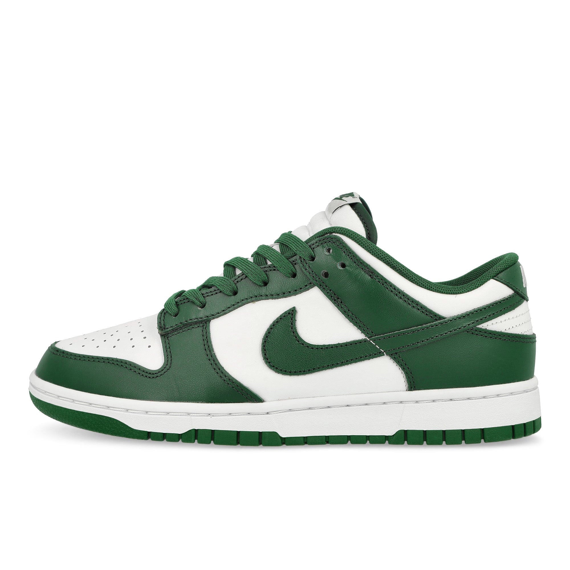 Nike Dunk Low Retro White / Team Green - White - Total Orange Low Top Sneakers DD1391 101 | Overkill