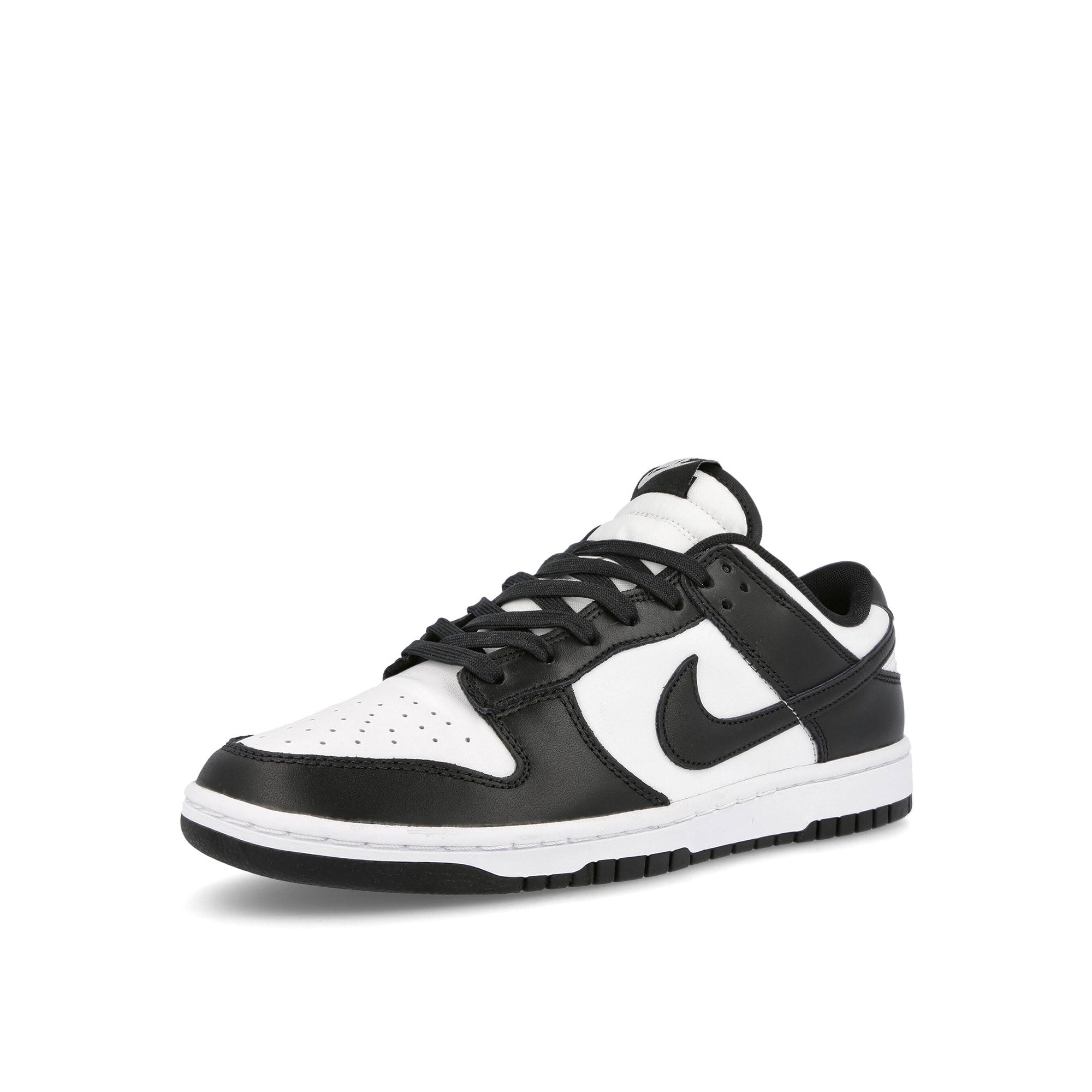 Nike W Dunk Low White / Black - White Low Top Sneakers Close Up | Overkill