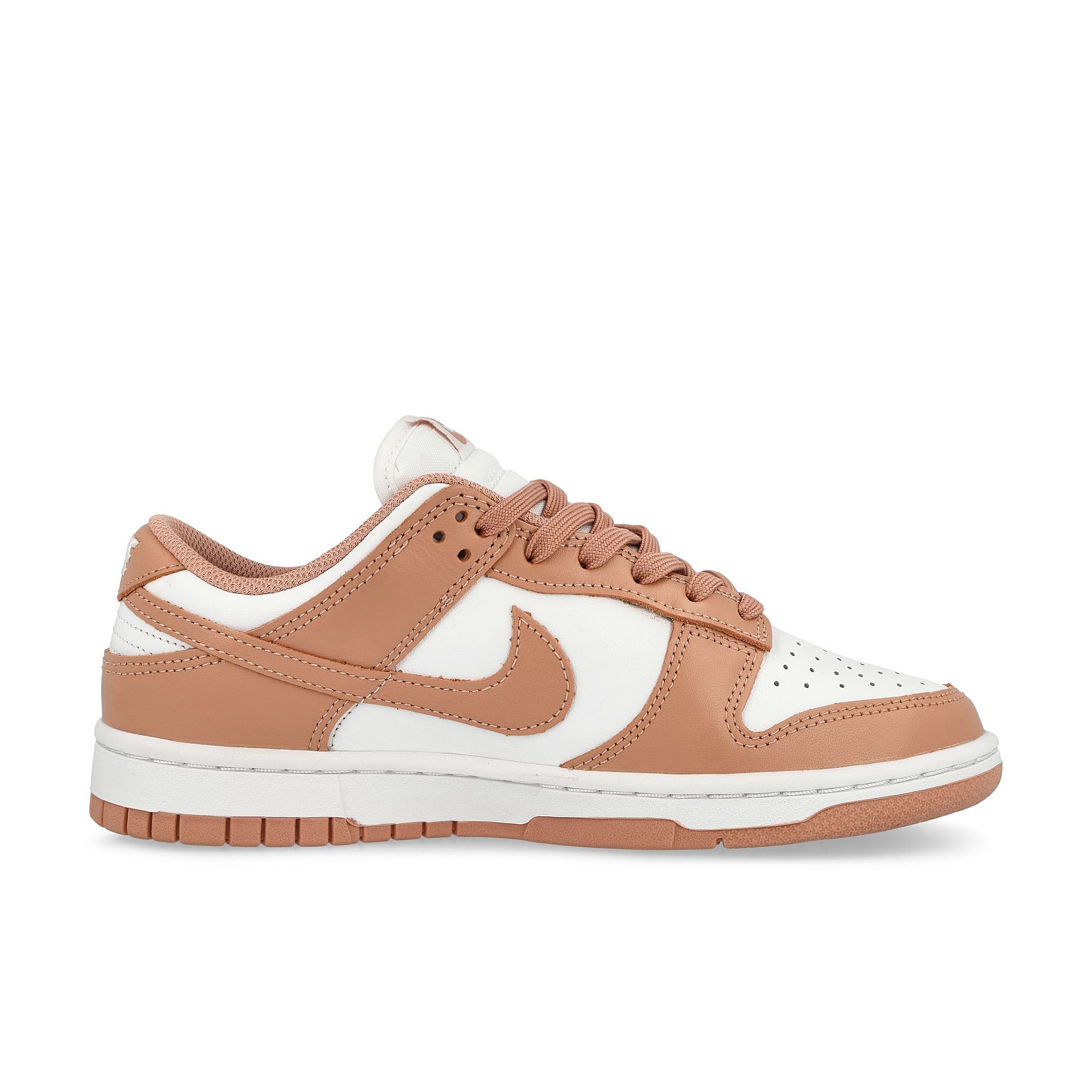 Nike W Dunk Low White / Rose Whisper Low Top Sneakers Silhouette | Overkill
