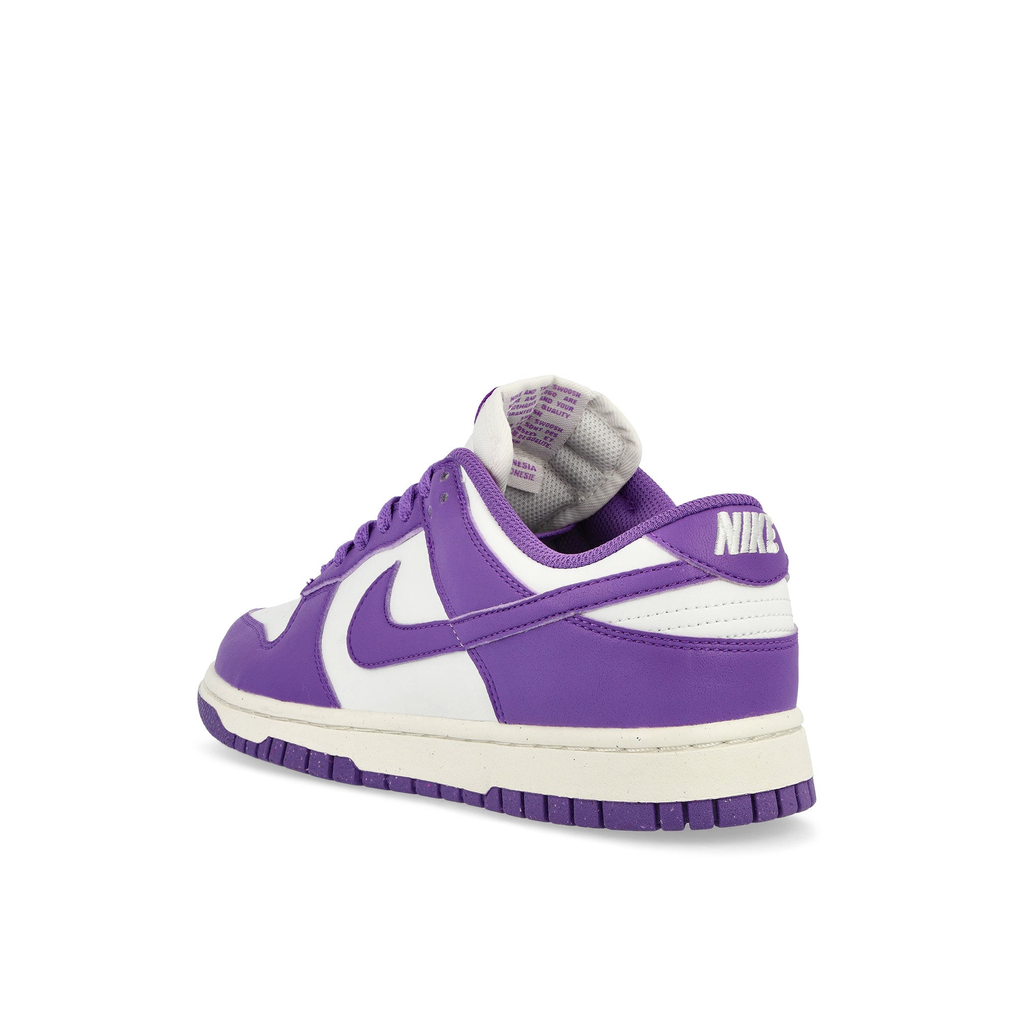 Nike W Dunk Low Summit White / Black Rasberry Low Top Sneakers Material | Overkill