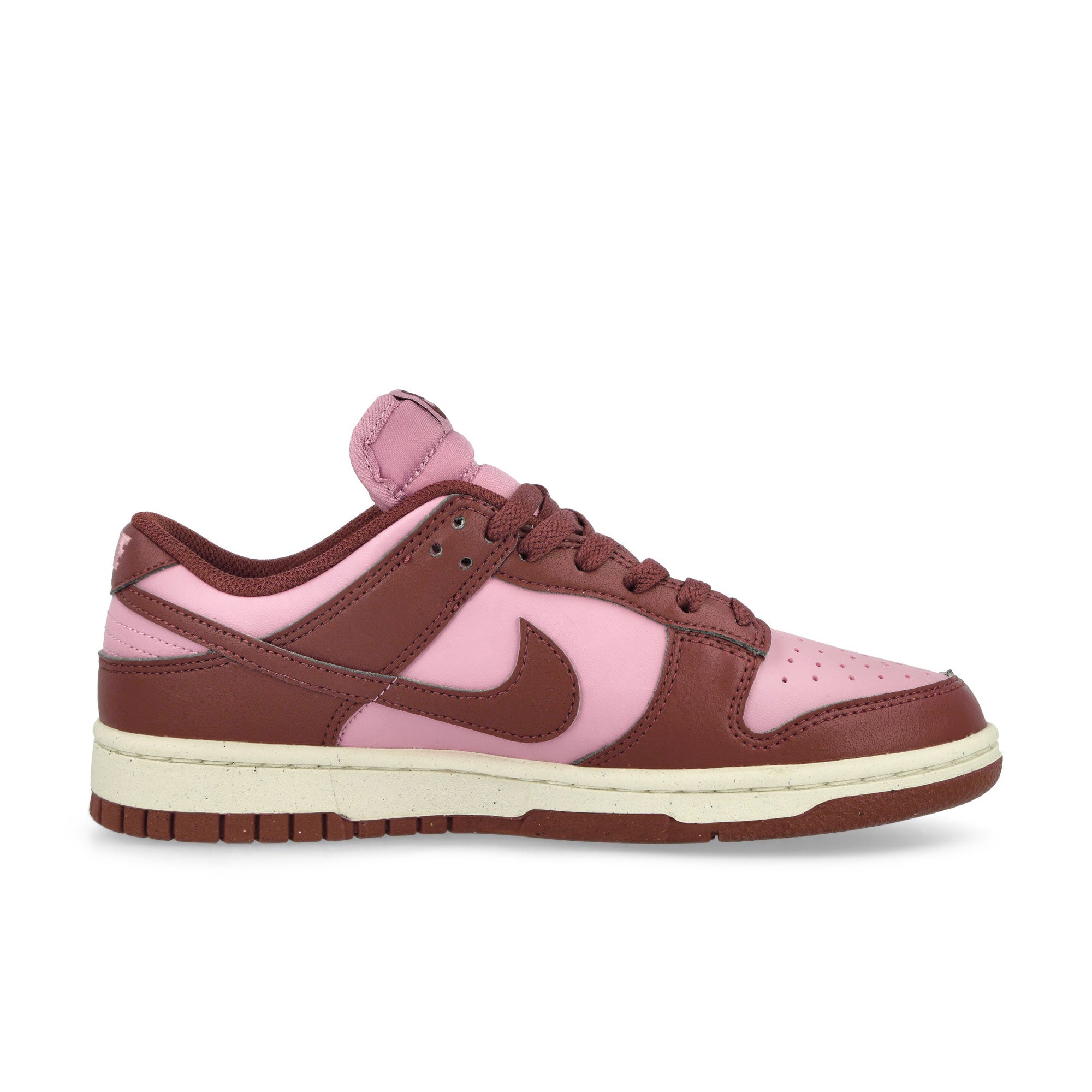 Nike W Dunk Low Next Nature White / Elemental Pink - Dark Pony - Sail Low Top Sneakers Silhouette | Overkill