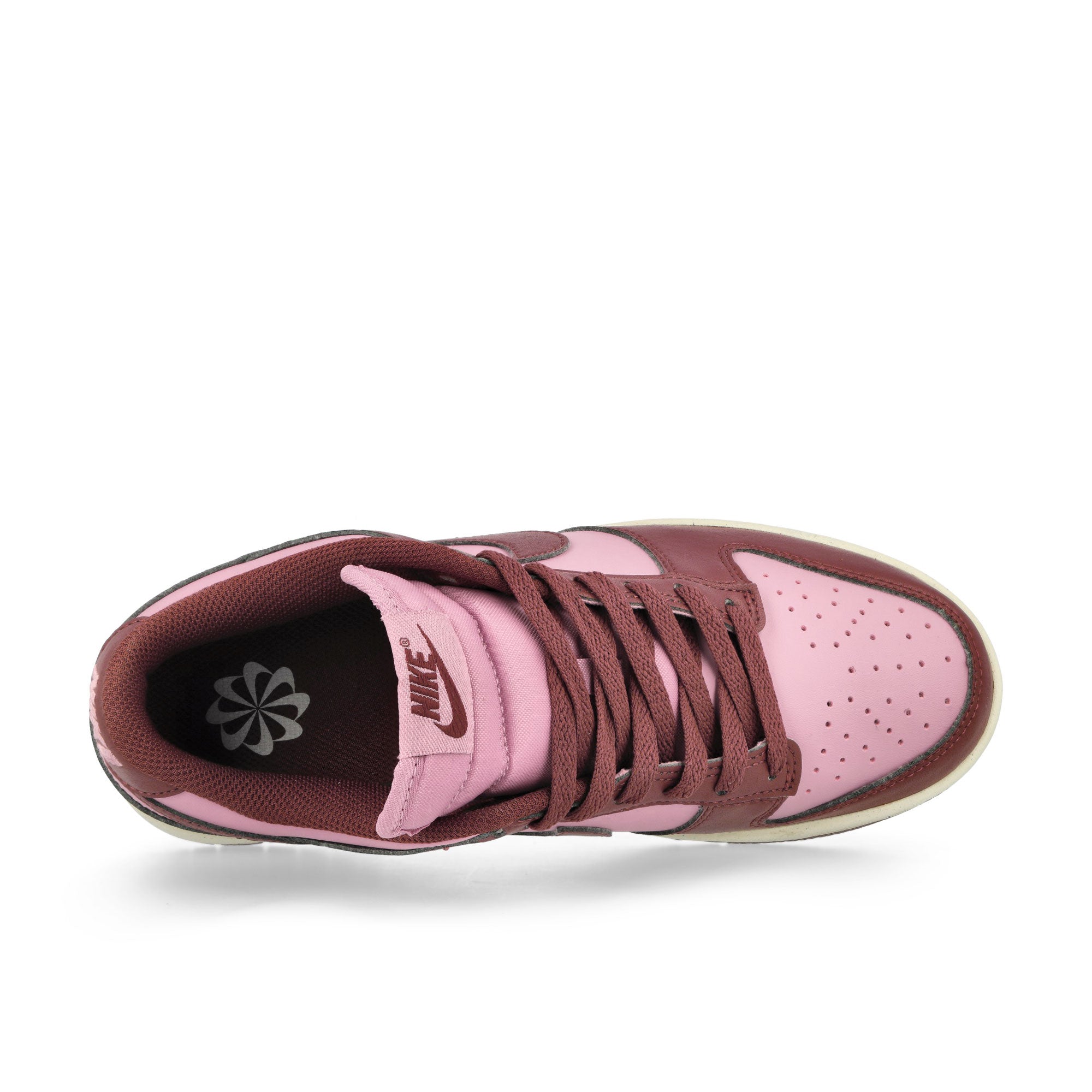 Nike W Dunk Low Next Nature White / Elemental Pink - Dark Pony - Sail Low Top Sneakers Detailfoto | Overkill