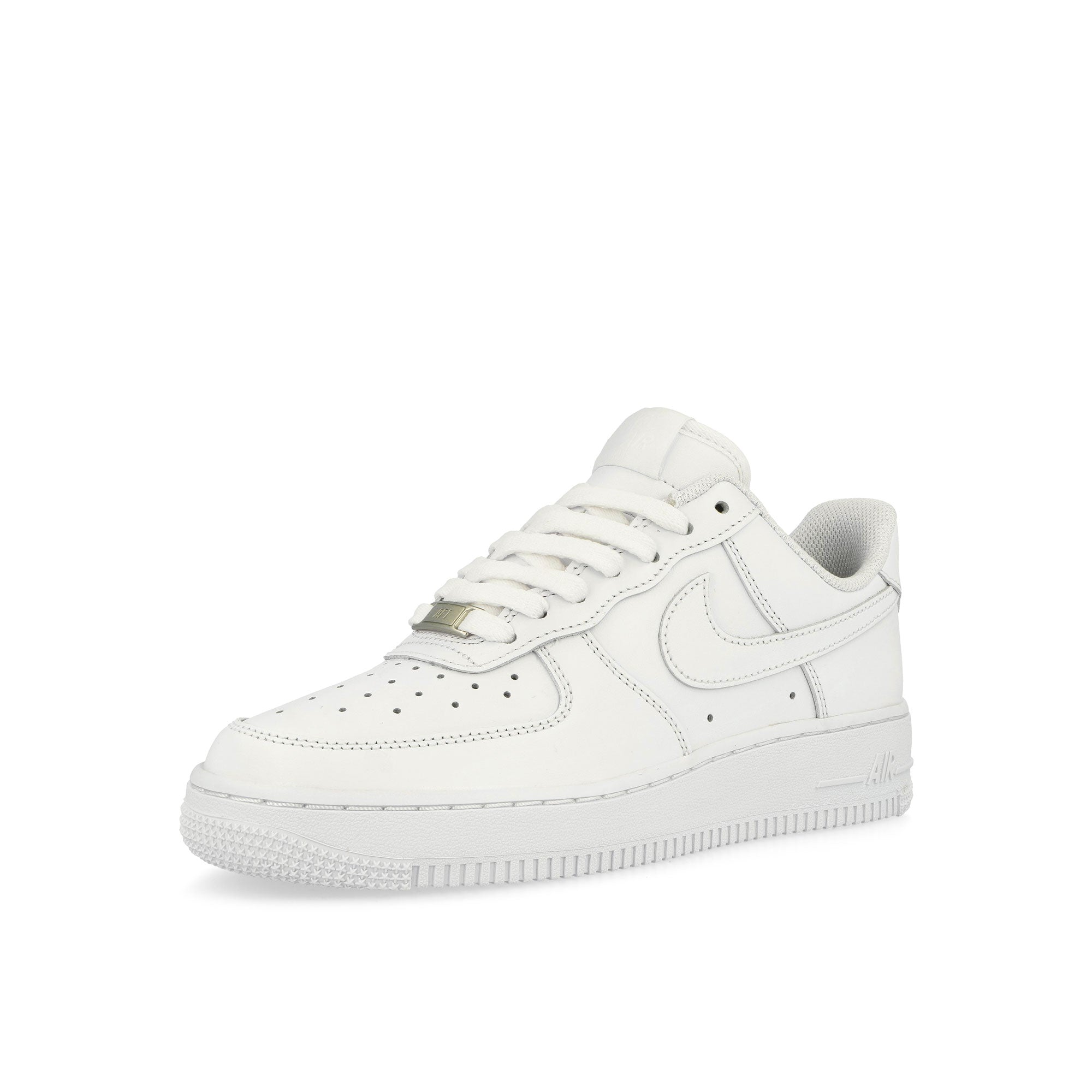 Nike Wmns Air Force 1 '07 White / White - White - White Low Top Sneakers Close Up | Overkill