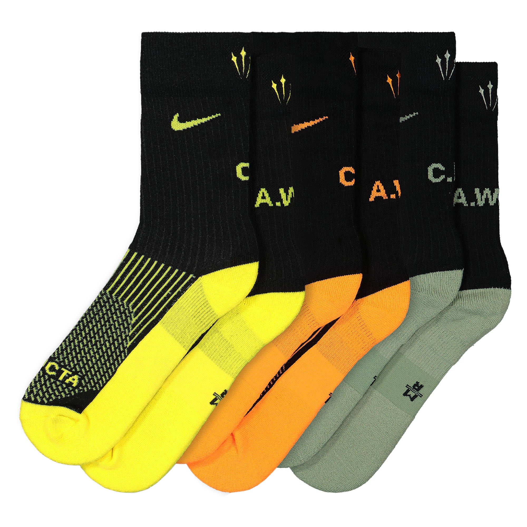 Nike NOCTA x Nike Crew 3P Crew Socks Multicolor Socks DD9240 909 | Overkill